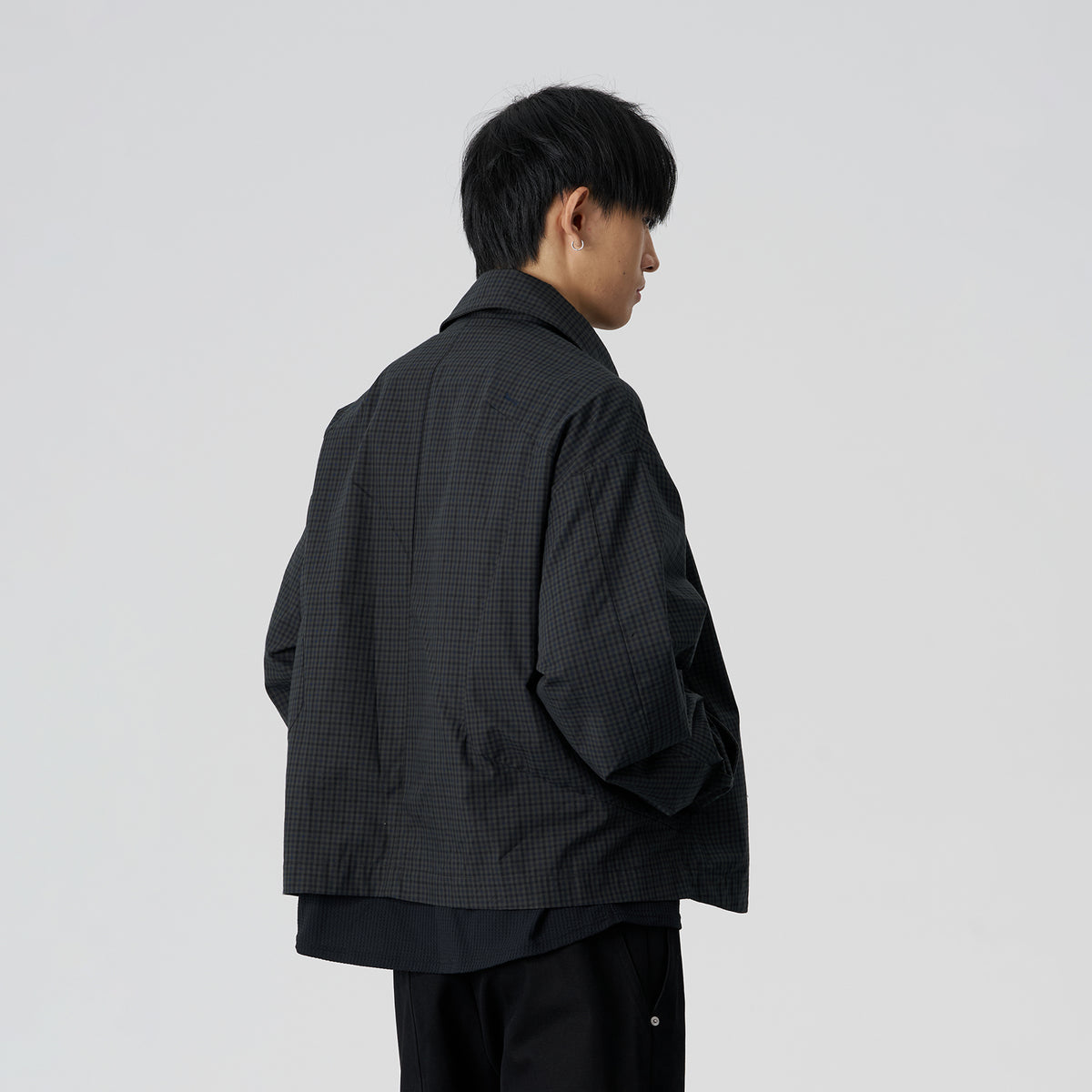 FMACM Retro Lapel Oversized Jacket
