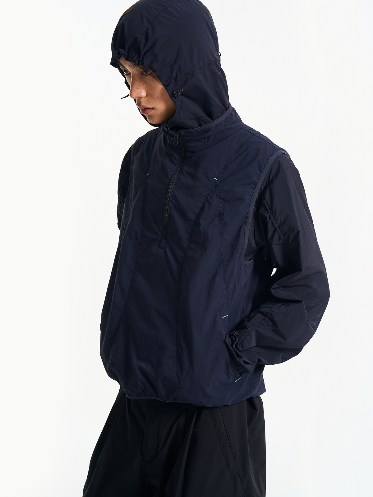 HALCYON Reversible Half-Zip Athletic Vest