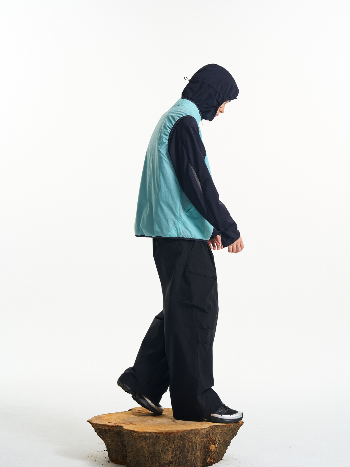 HALCYON Reversible Half-Zip Athletic Vest