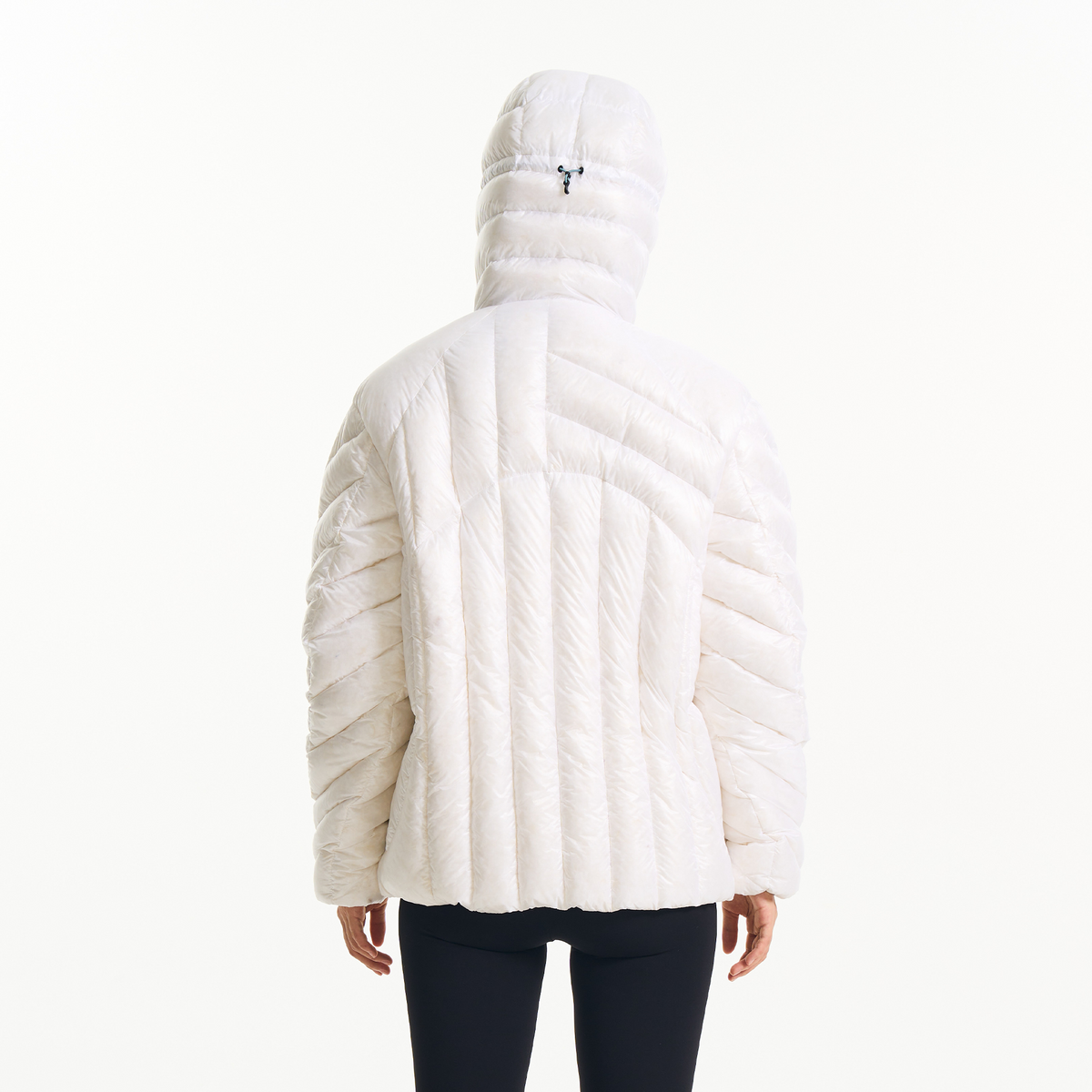 HALCYON Splash-Proof Ribbed Hooded Down Jacket, premium urban and streetwear designers apparel on PROJECTISR.com, HALCYON