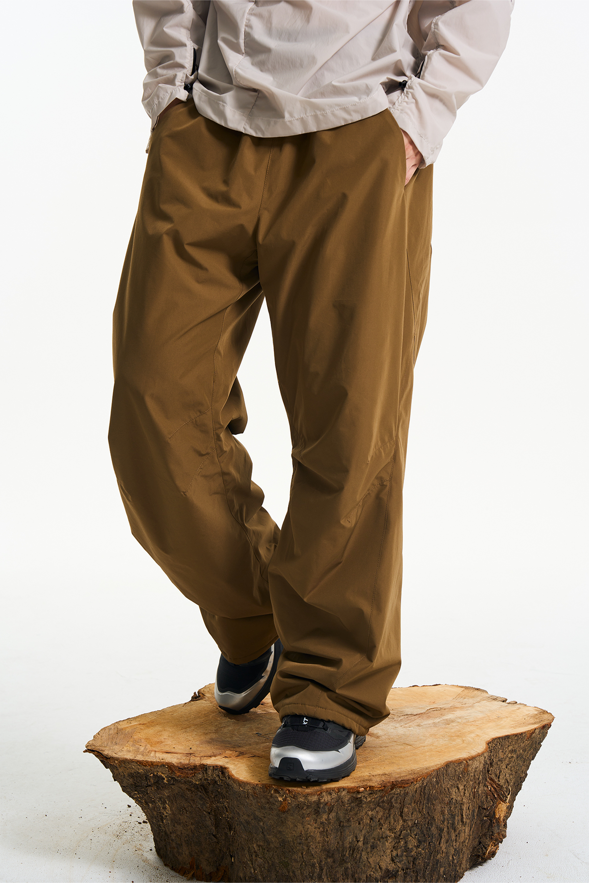 HALCYON Crinkled Insulated Parachute Pants