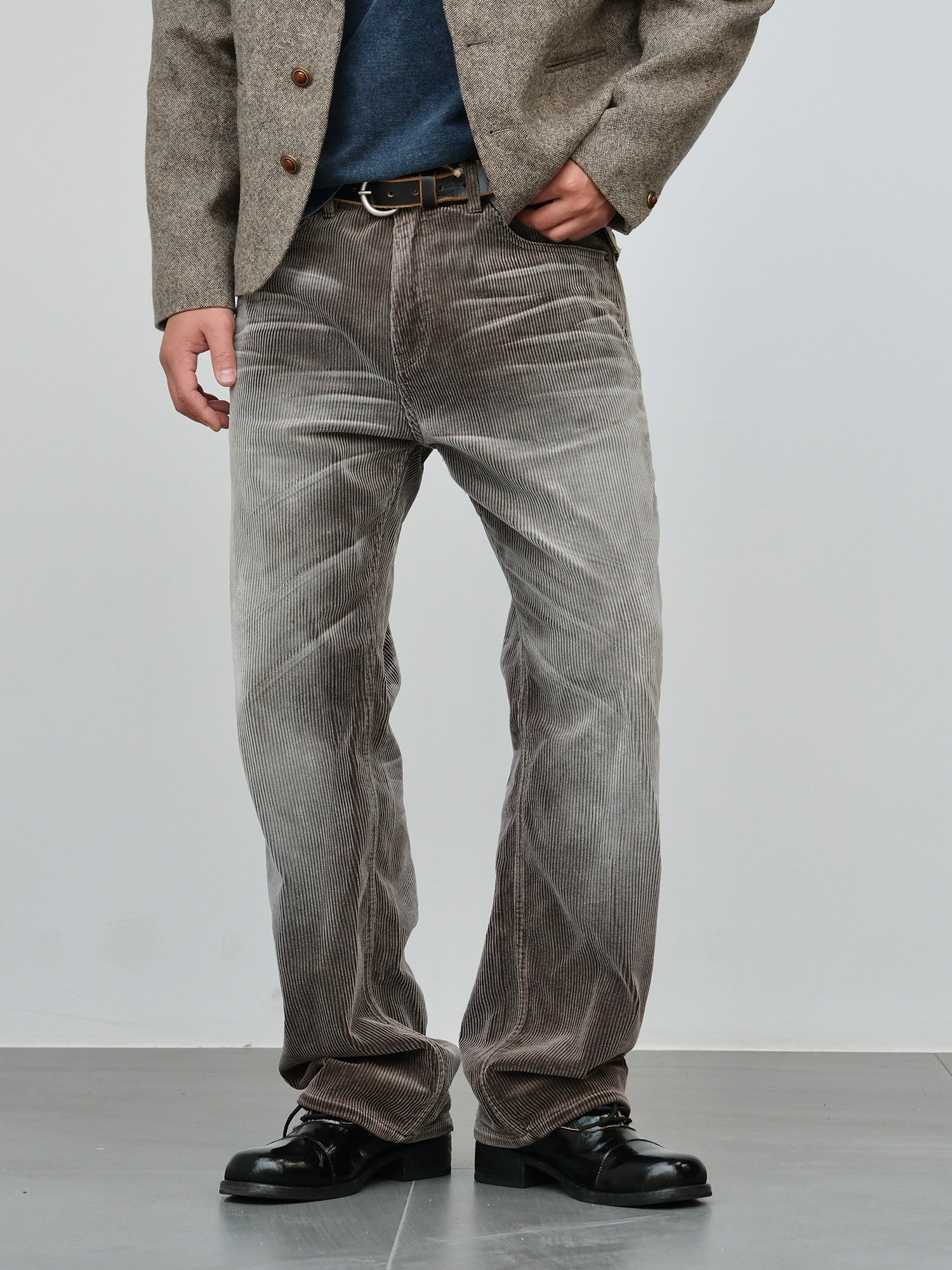 NEIGBORL Washed Corduroy Pants, premium urban and streetwear designers apparel on PROJECTISR.com, NEIGBORL