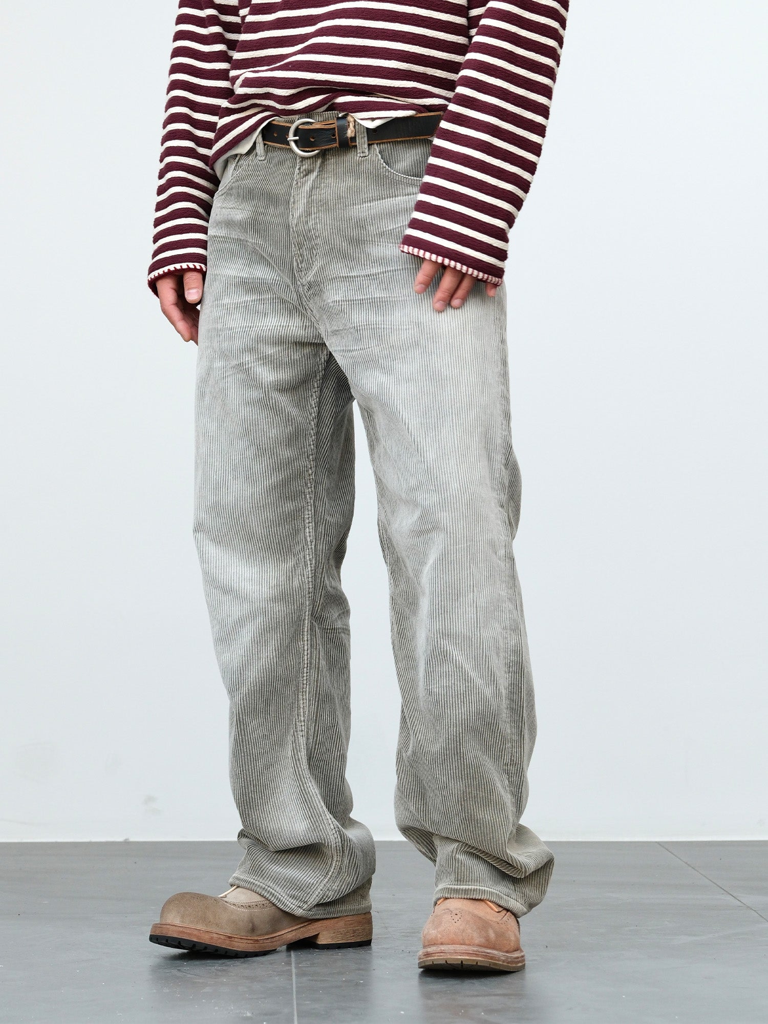 NEIGBORL Washed Corduroy Pants, premium urban and streetwear designers apparel on PROJECTISR.com, NEIGBORL
