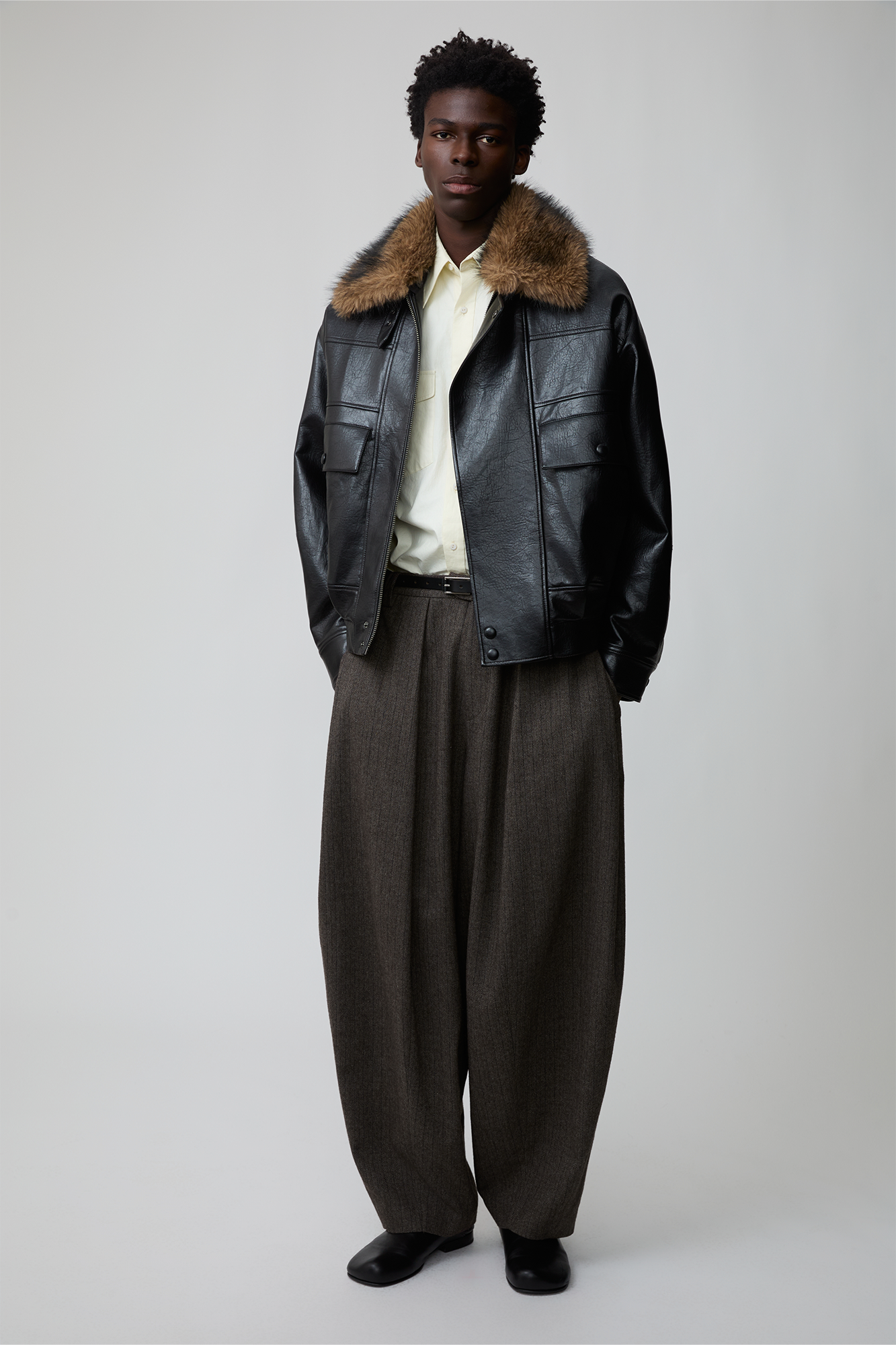 OPICLOTH Classic Elastic Waist Tapered Pants, premium urban and streetwear designers apparel on PROJECTISR.com, OPICLOTH