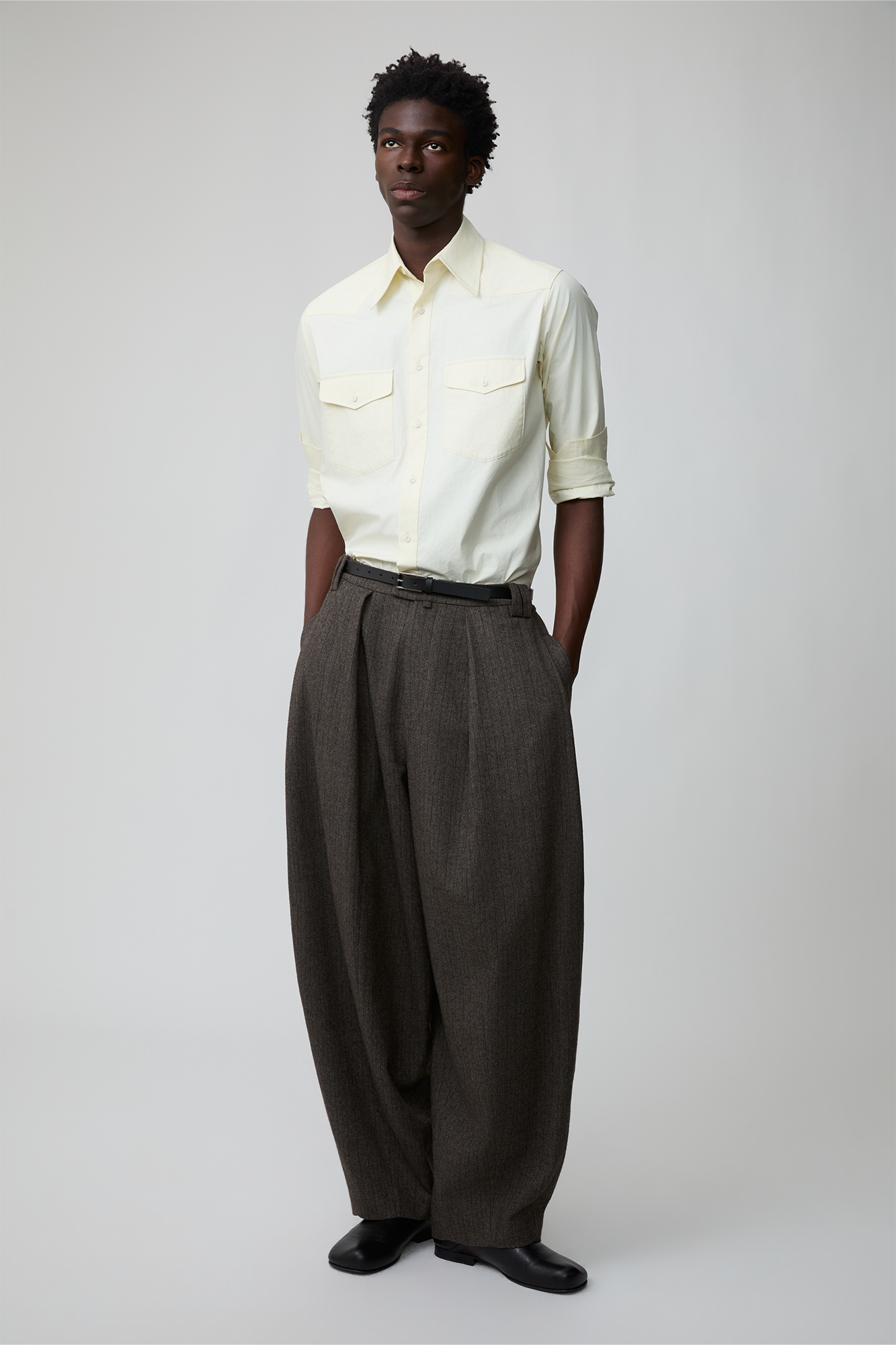 OPICLOTH Classic Elastic Waist Tapered Pants, premium urban and streetwear designers apparel on PROJECTISR.com, OPICLOTH