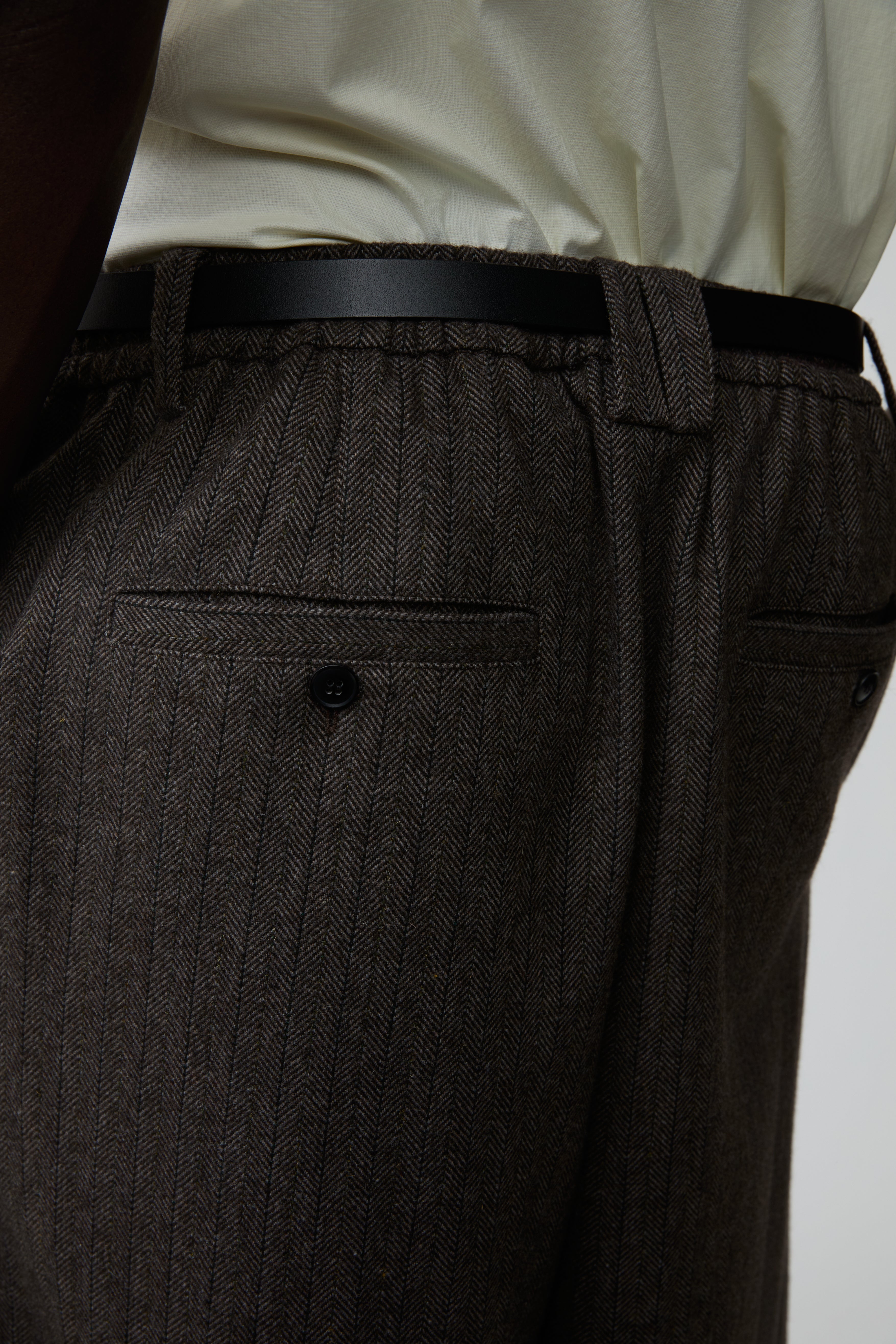 OPICLOTH Classic Elastic Waist Tapered Pants, premium urban and streetwear designers apparel on PROJECTISR.com, OPICLOTH