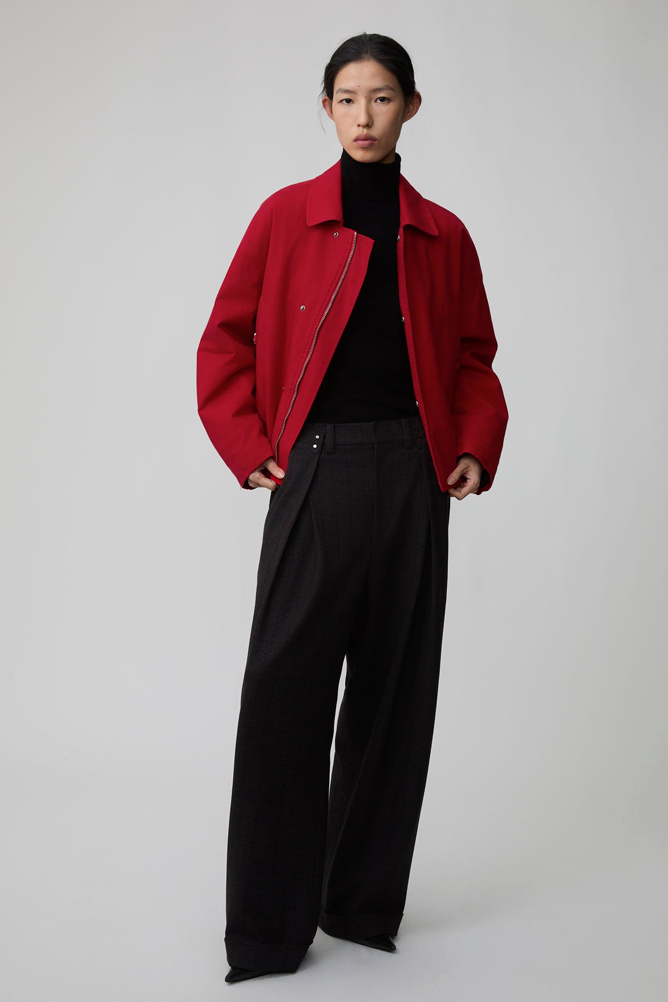 OPICLOTH Washed Quilted Cotton Collar Jacket, premium urban and streetwear designers apparel on PROJECTISR.com, OPICLOTH