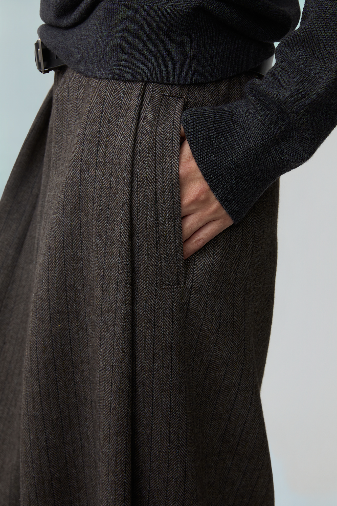 OPICLOTH Classic Elastic Waist Tapered Pants, premium urban and streetwear designers apparel on PROJECTISR.com, OPICLOTH