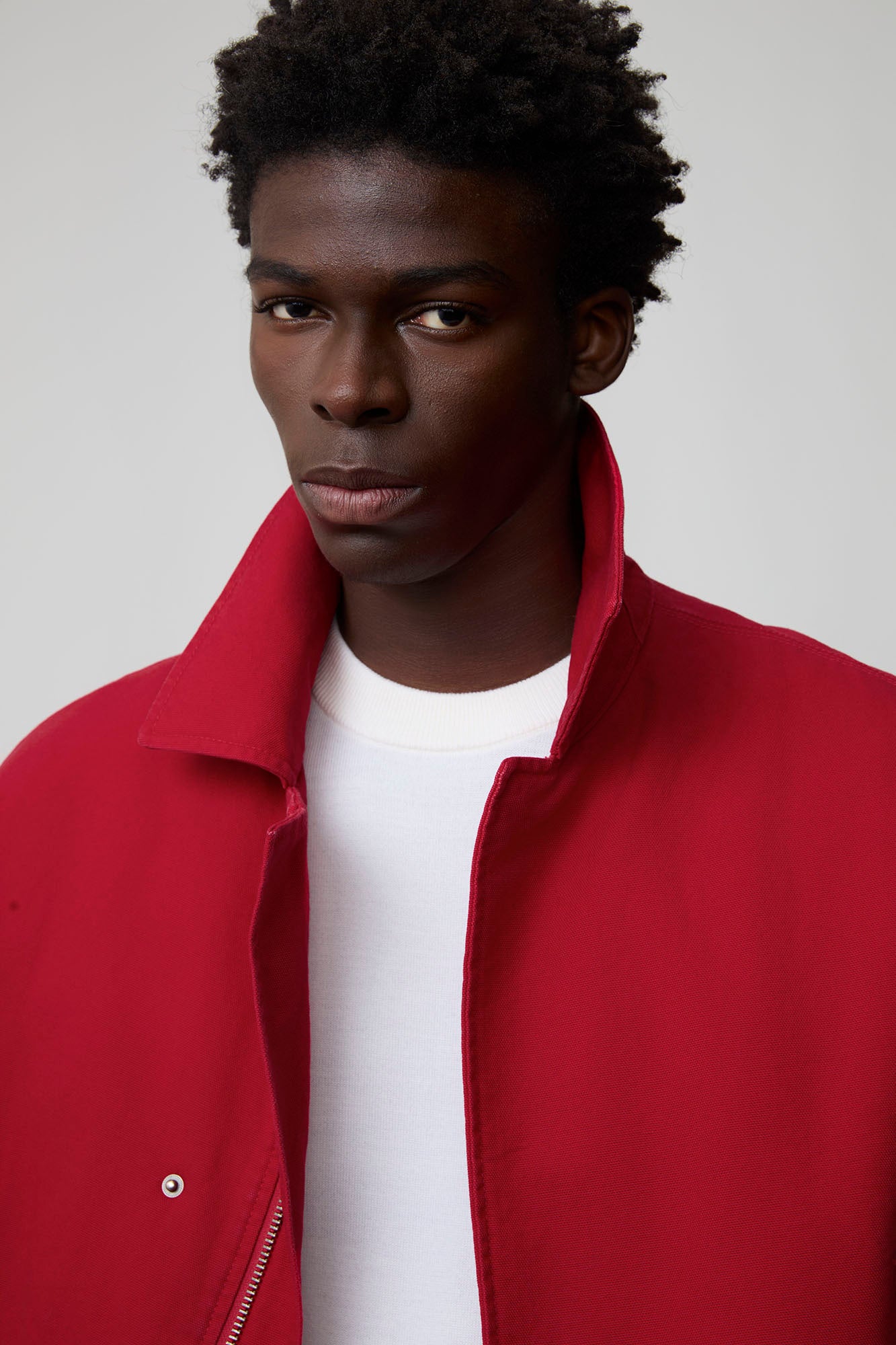 OPICLOTH Washed Quilted Cotton Collar Jacket, premium urban and streetwear designers apparel on PROJECTISR.com, OPICLOTH