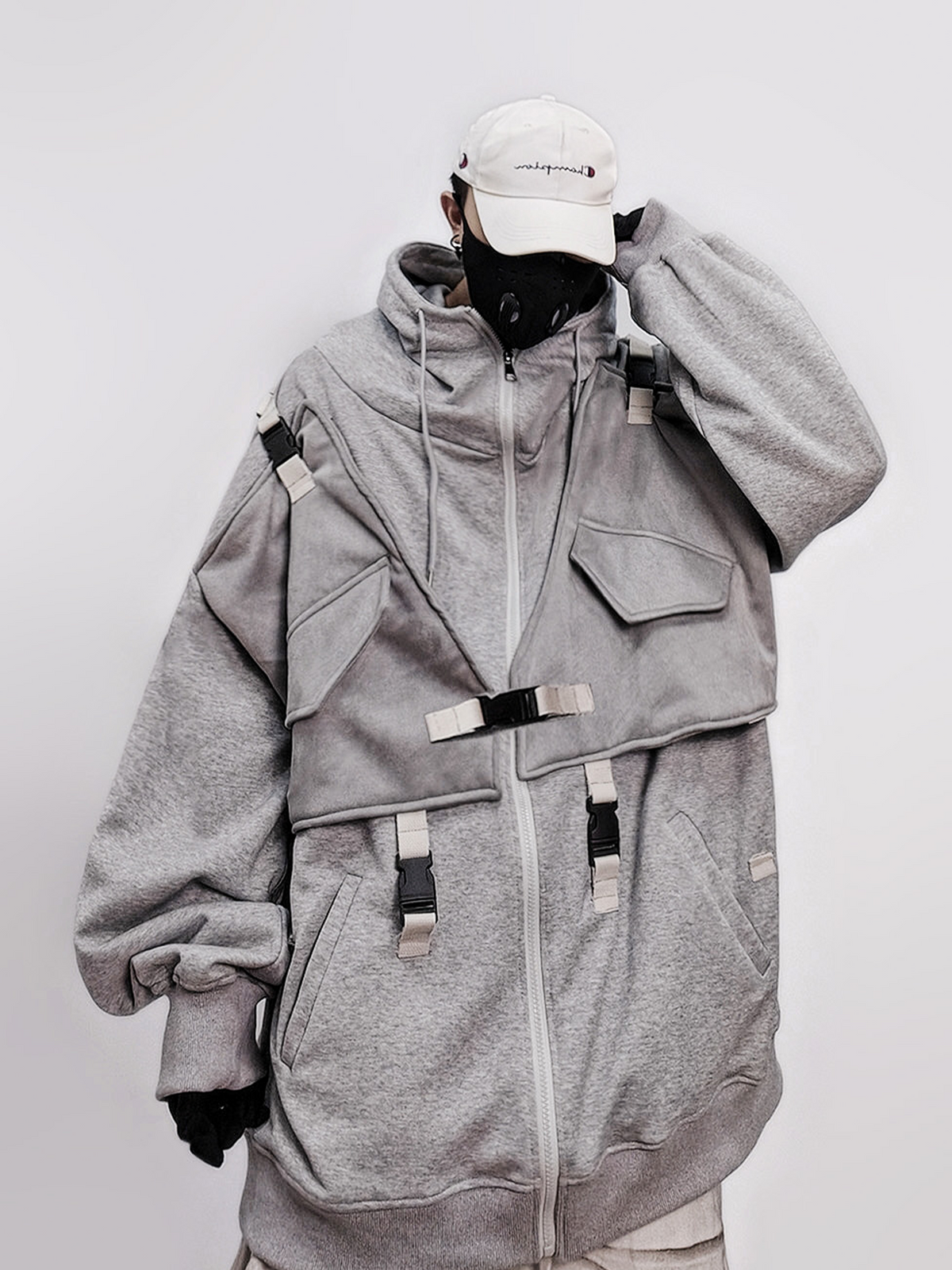 UUCSCC Utility Oversized Hooded Jacket