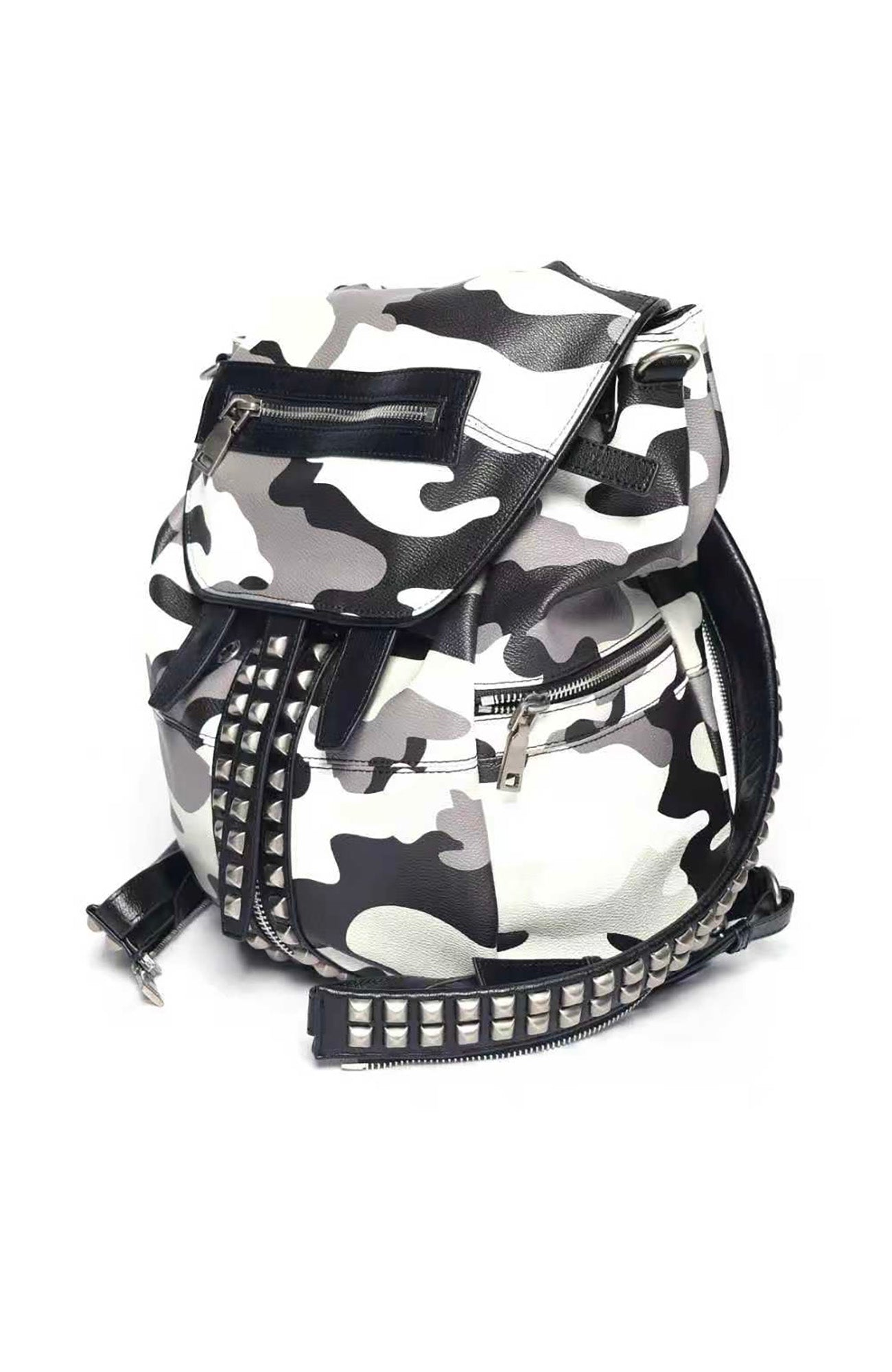 PCCVISION x GMK Studded Camo PU Backpack