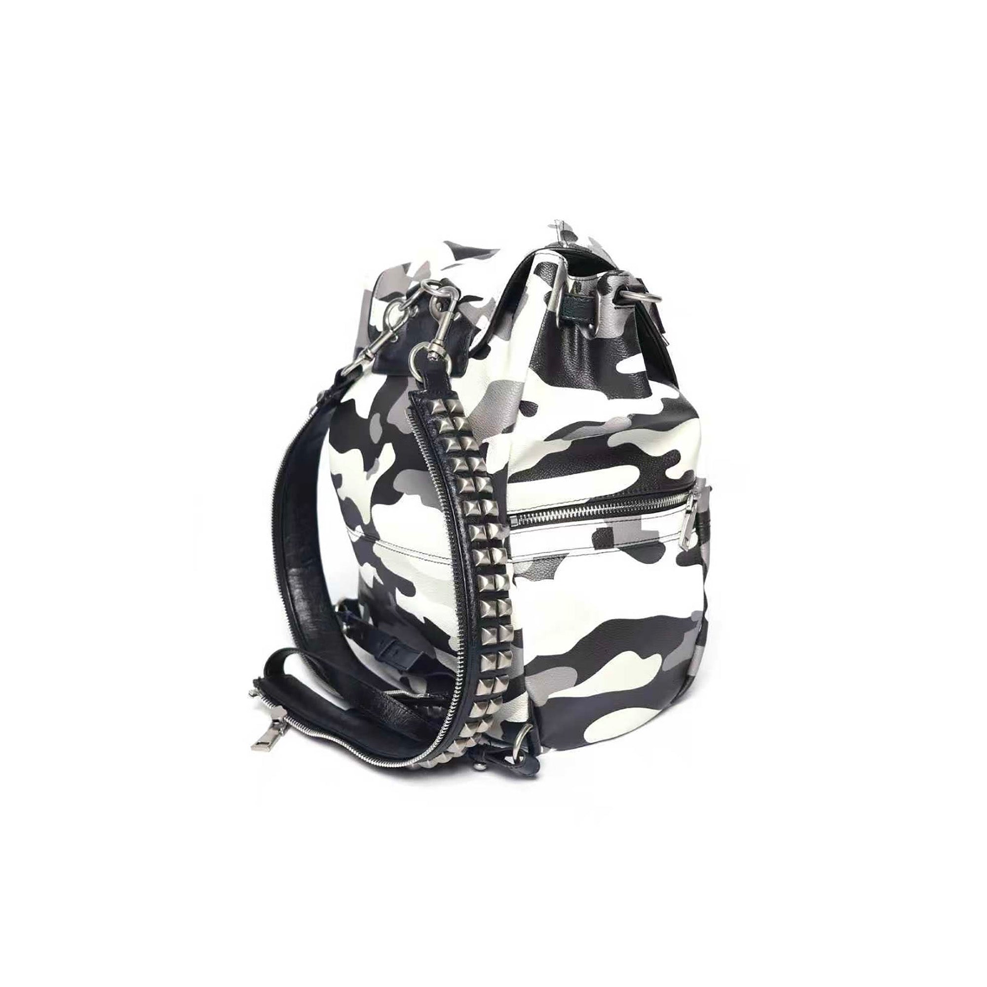 PCCVISION x GMK Studded Camo PU Backpack