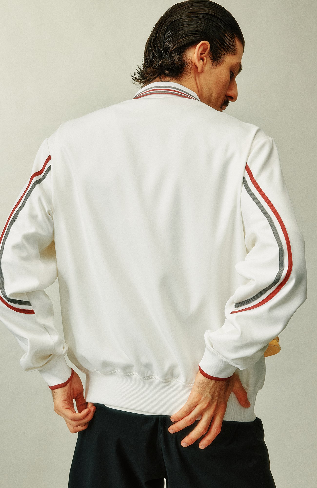 UMAMIISM Retro Striped Track Jacket, premium urban and streetwear designers apparel on PROJECTISR.com, UMAMIISM