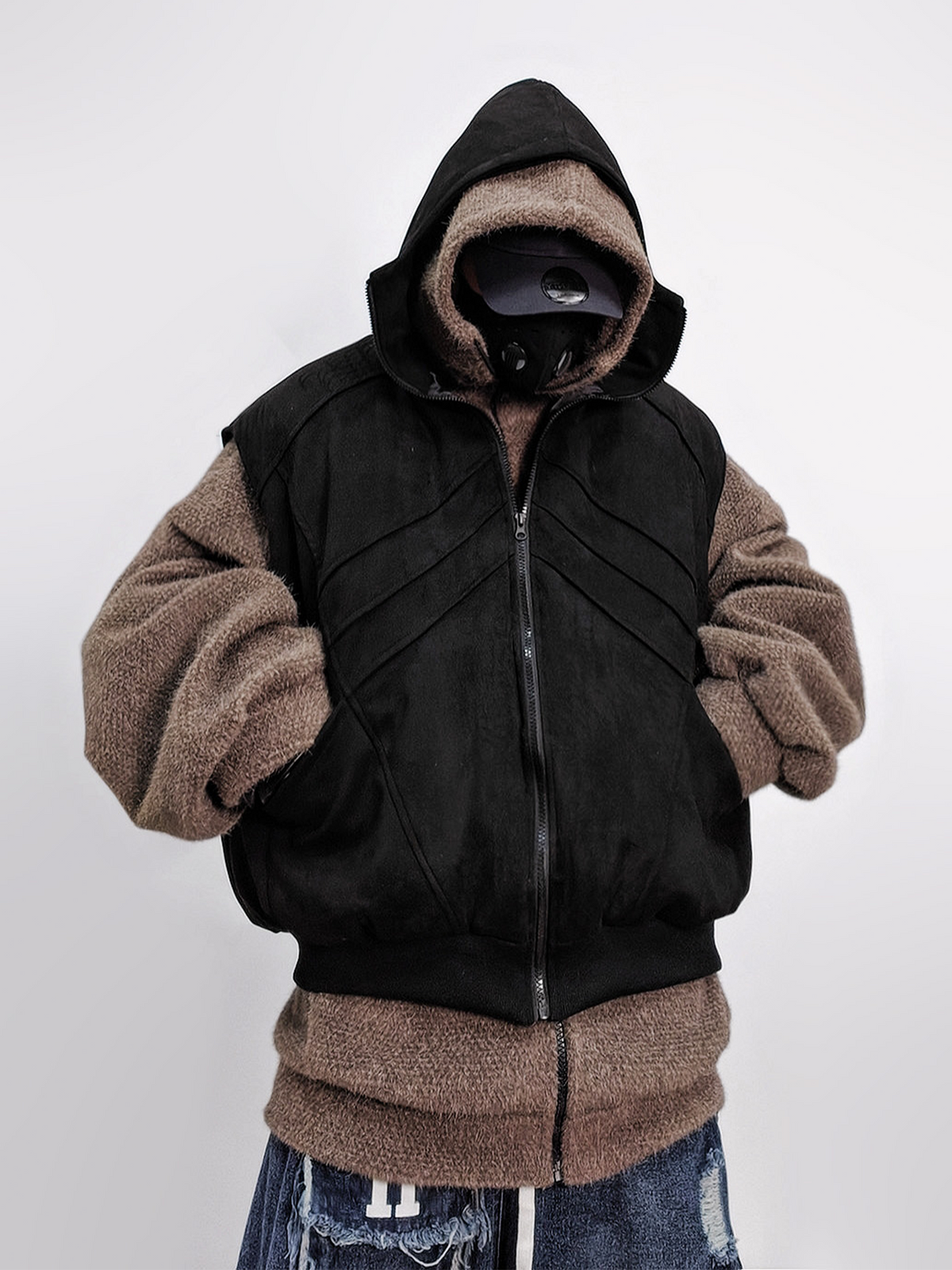 UUCSCC Retro Utility Puffer Vest & Hooded Jacket Set