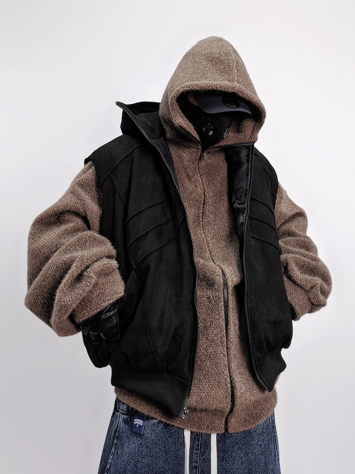 UUCSCC Retro Utility Puffer Vest & Hooded Jacket Set