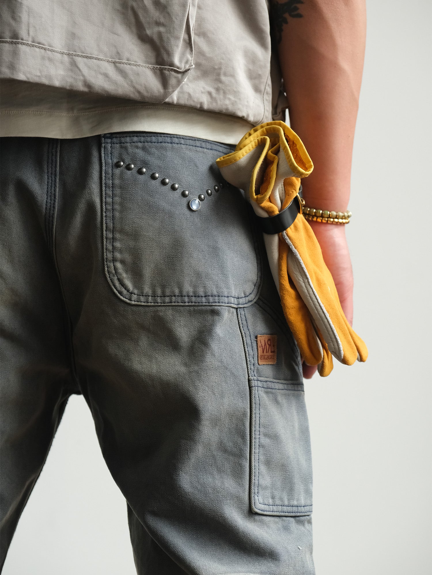NEIGBORL Retro Distressed Washed Cargo Pants, premium urban and streetwear designers apparel on PROJECTISR.com, NEIGBORL