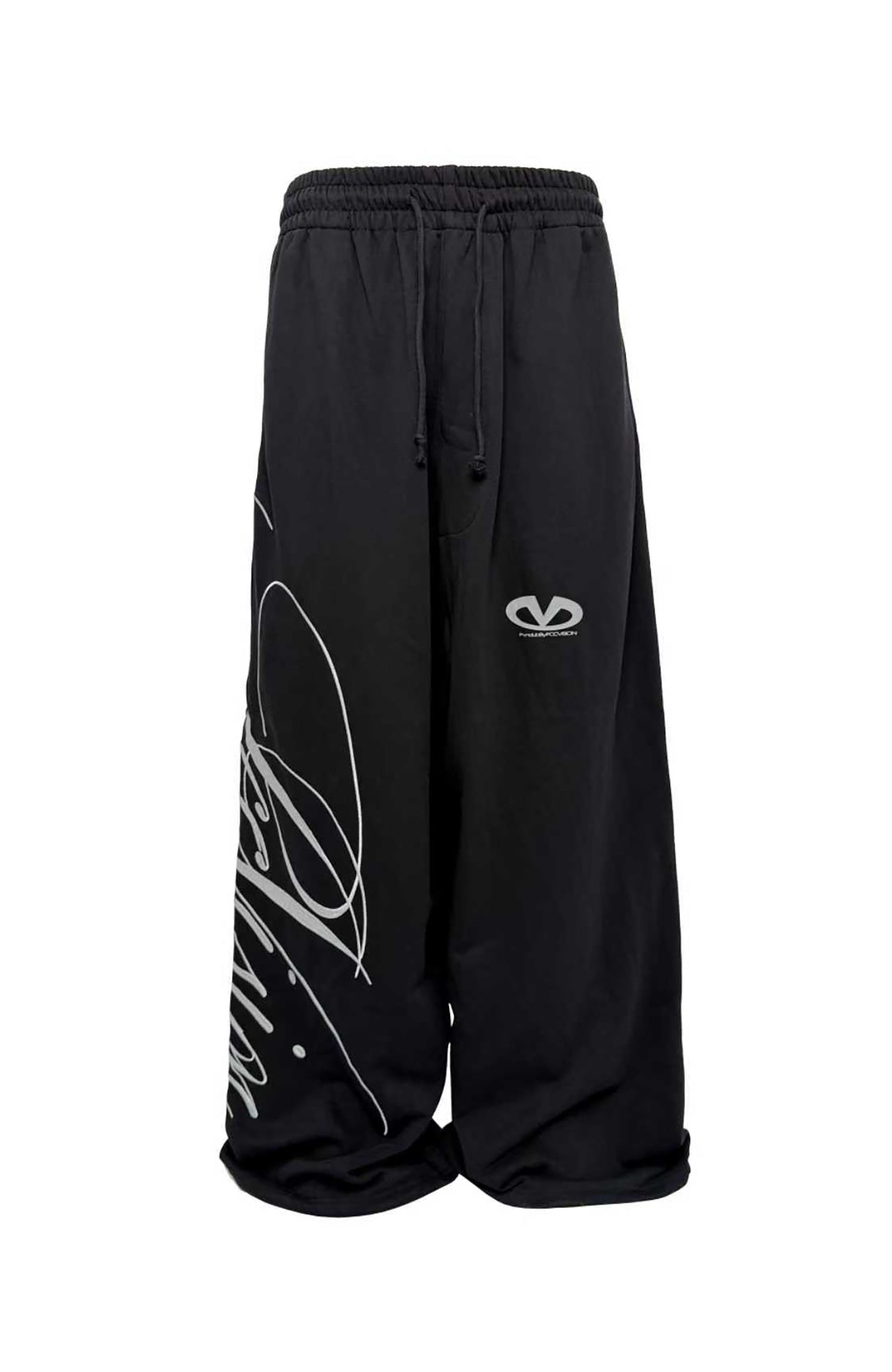 PCCVISION Embroidered Oversized Sweatpants