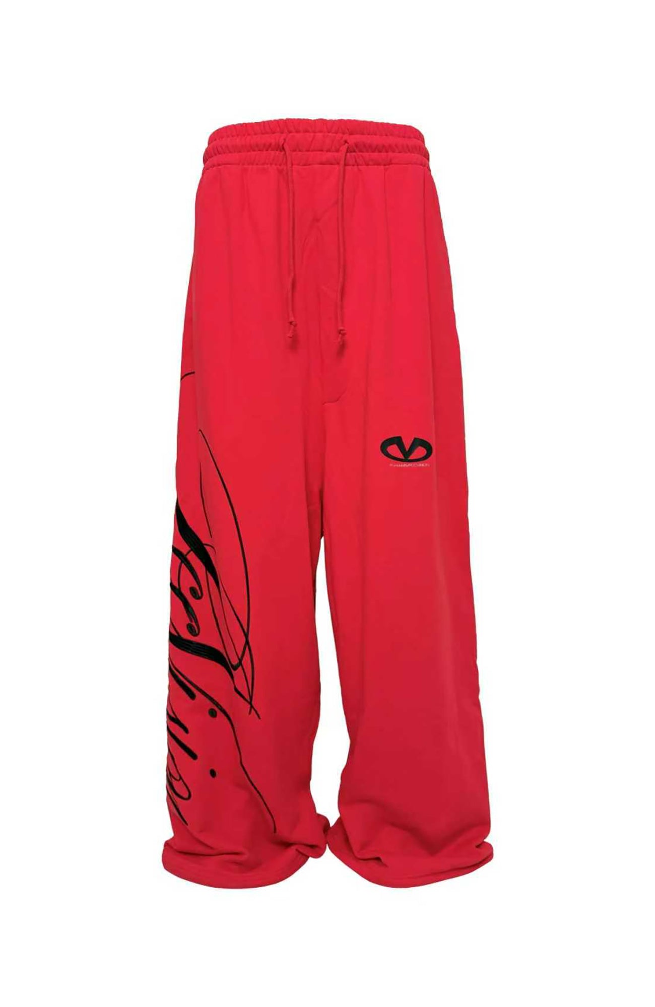 PCCVISION Embroidered Oversized Sweatpants