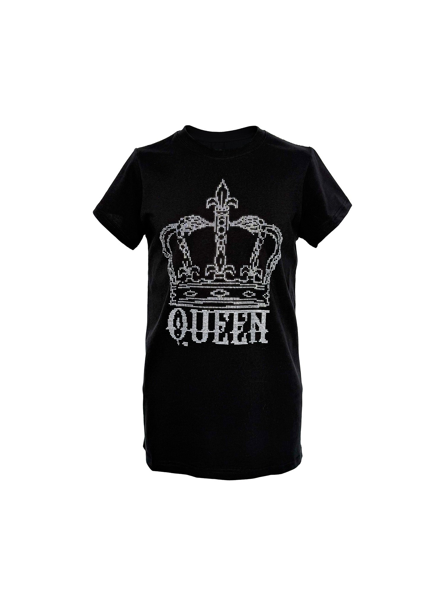 PCCVISION Rhinestone Crown Graphic Tee, premium urban and streetwear designers apparel on PROJECTISR.com, PCCVISION