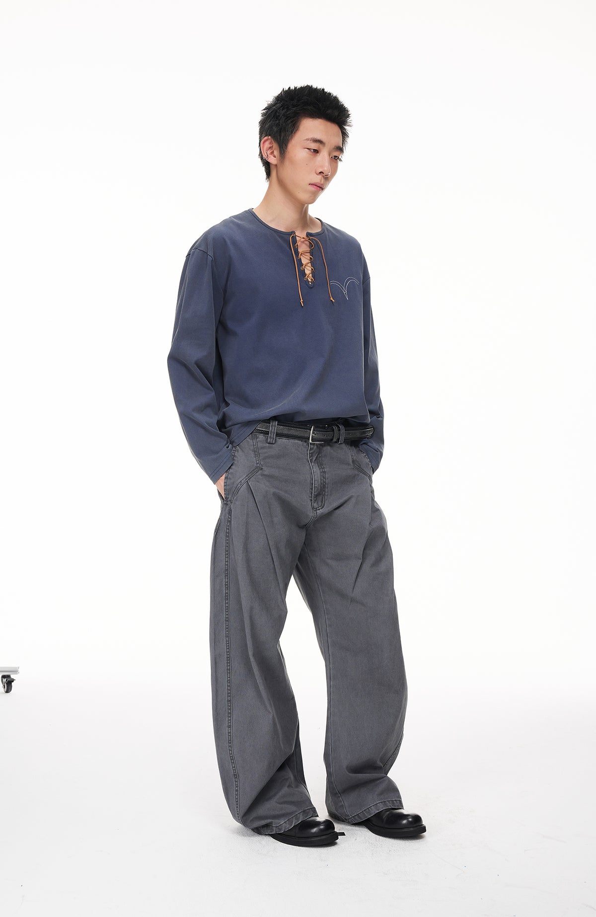 BOTANICA Double-Pleat Cotton Cargo Pants
