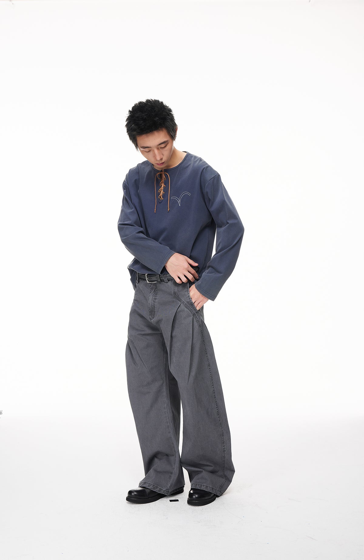 BOTANICA Double-Pleat Cotton Cargo Pants