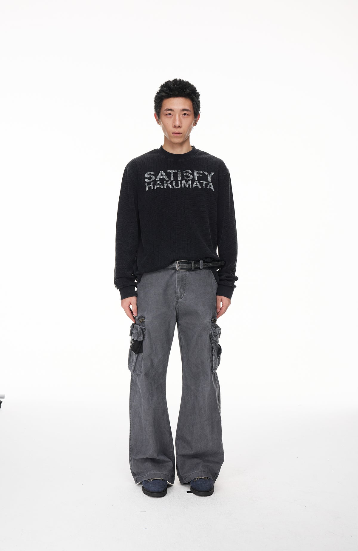 BOTANICA Washed Multi-Pocket Cargo Jeans