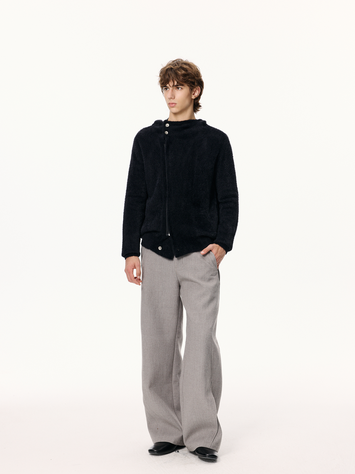KREATE Linear Splice Flared Trousers