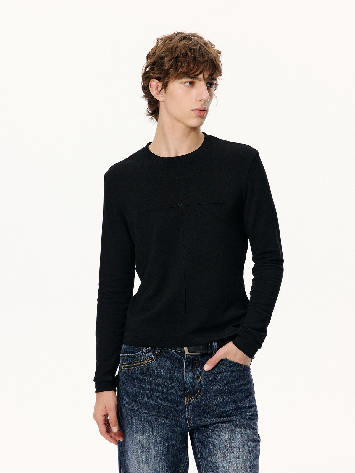 KREATE Cross Slim Long-Sleeve Tee