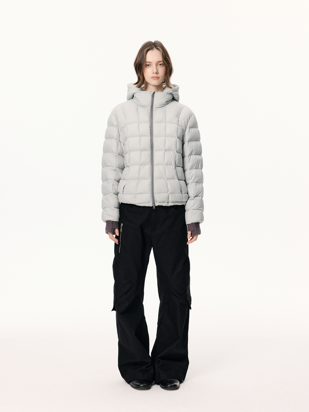 KREATE Detachable Hooded Puffer Jacket
