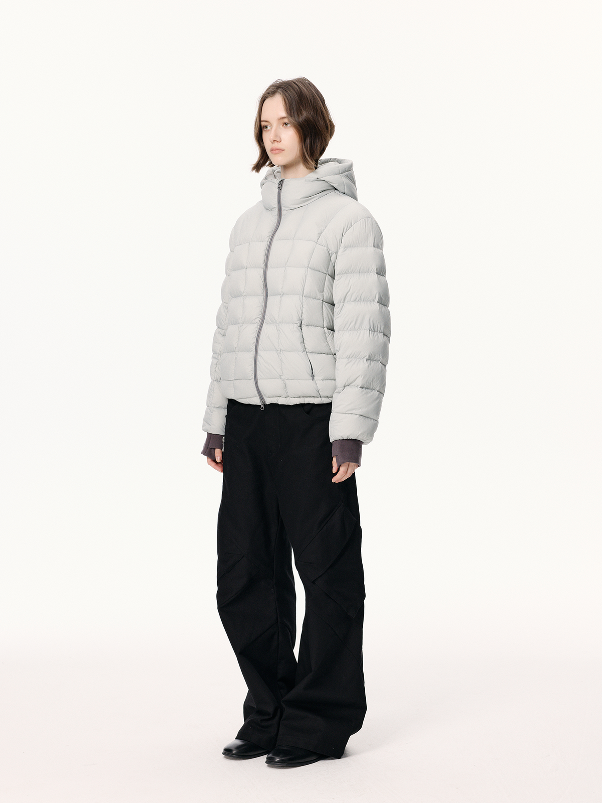 KREATE Detachable Hooded Puffer Jacket