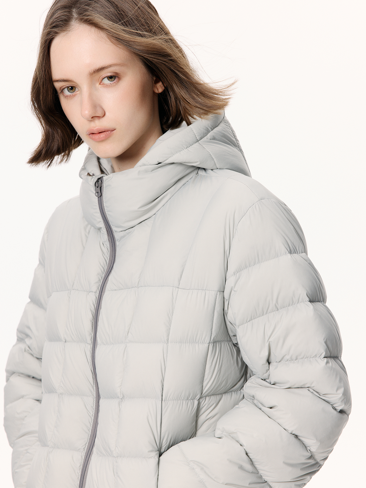 KREATE Detachable Hooded Puffer Jacket