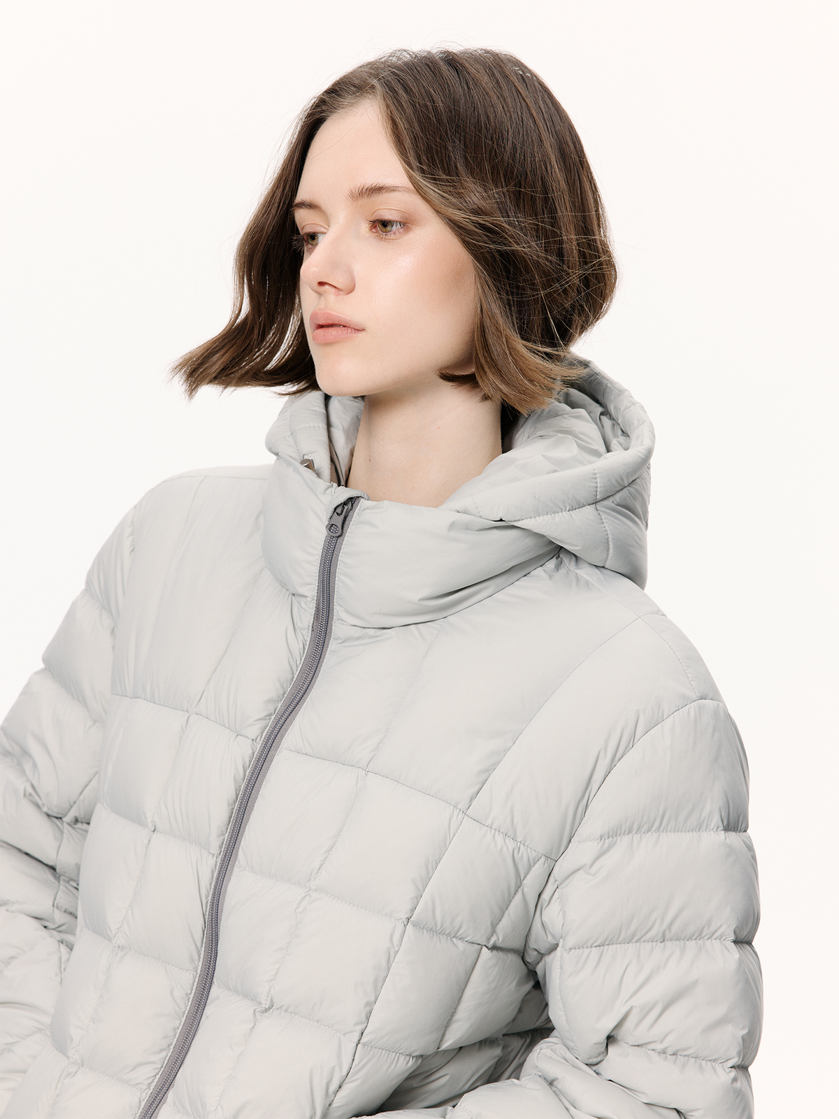 KREATE Detachable Hooded Puffer Jacket