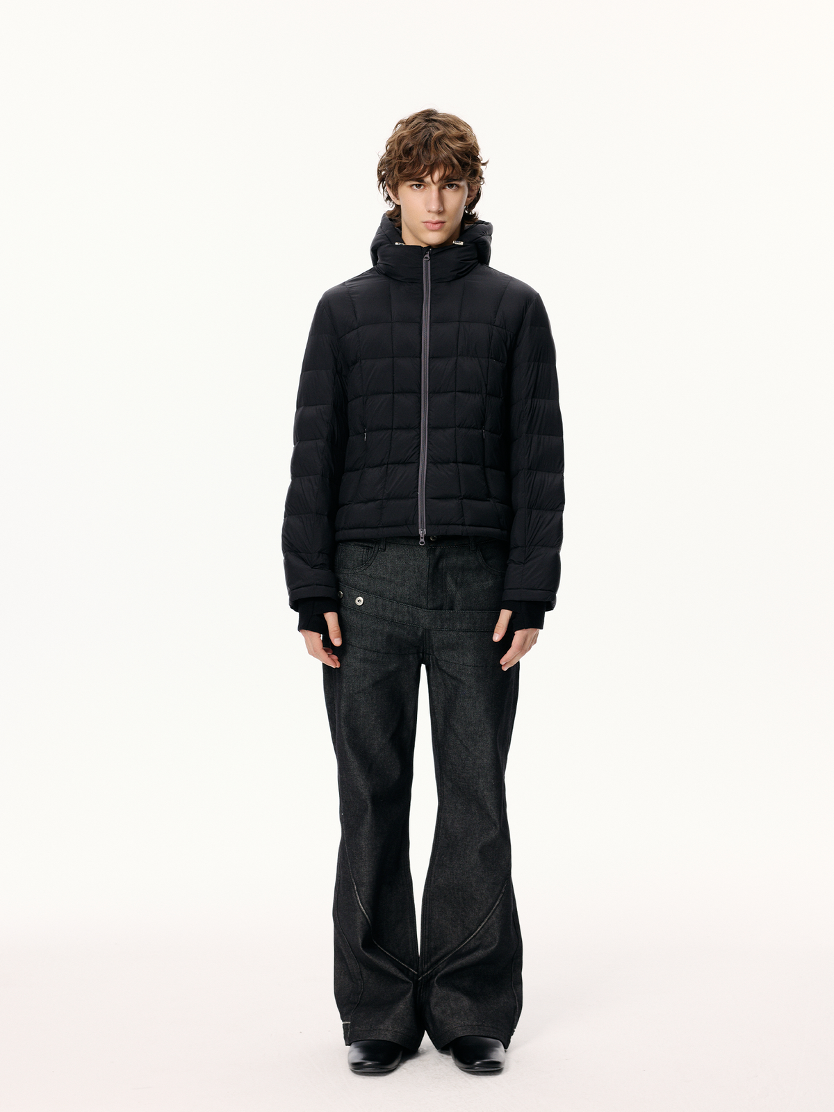 KREATE Detachable Hooded Puffer Jacket