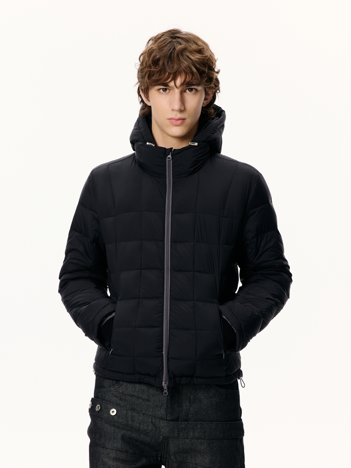 KREATE Detachable Hooded Puffer Jacket