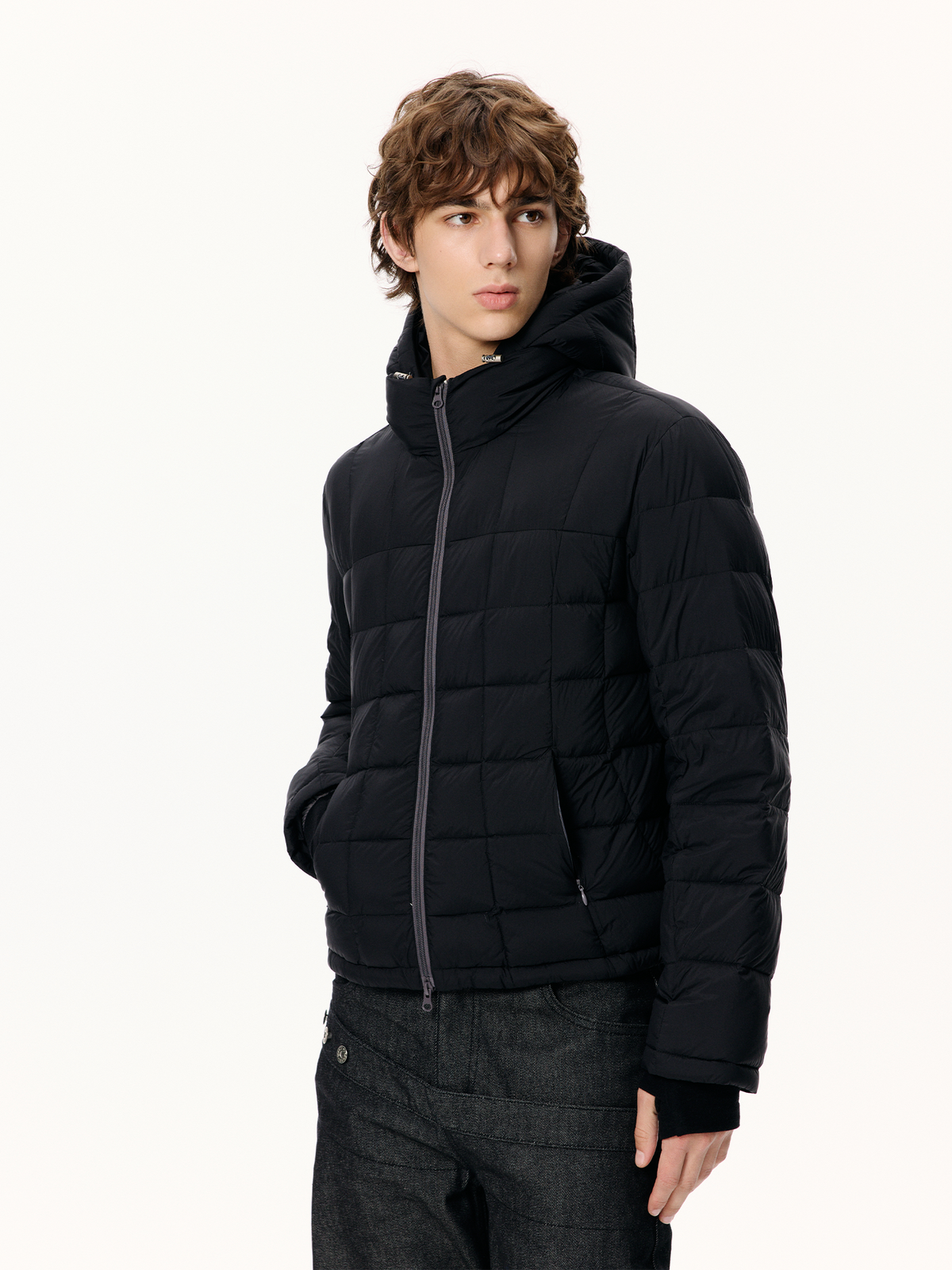 KREATE Detachable Hooded Puffer Jacket