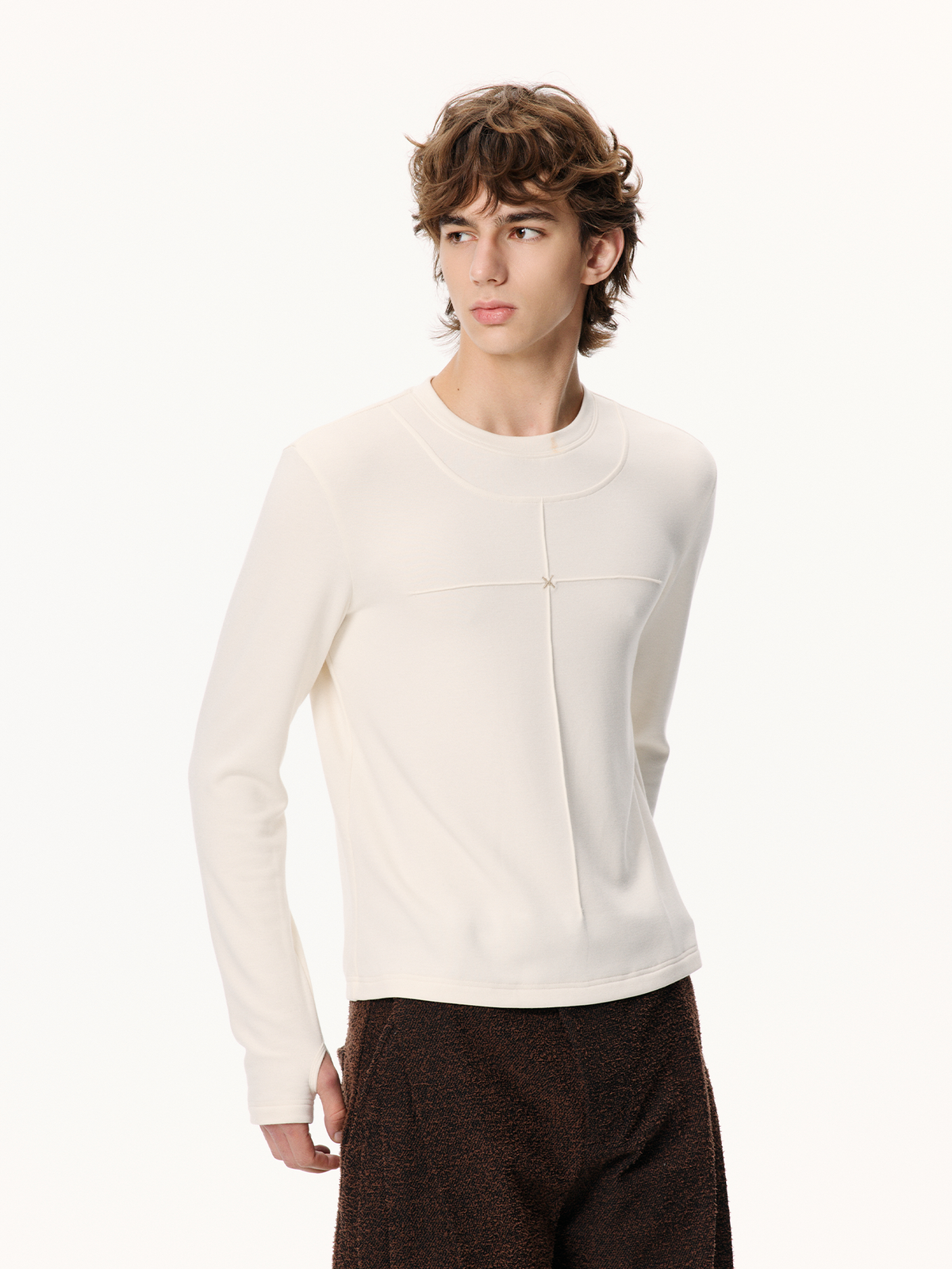 KREATE Cross Slim Long-Sleeve Tee
