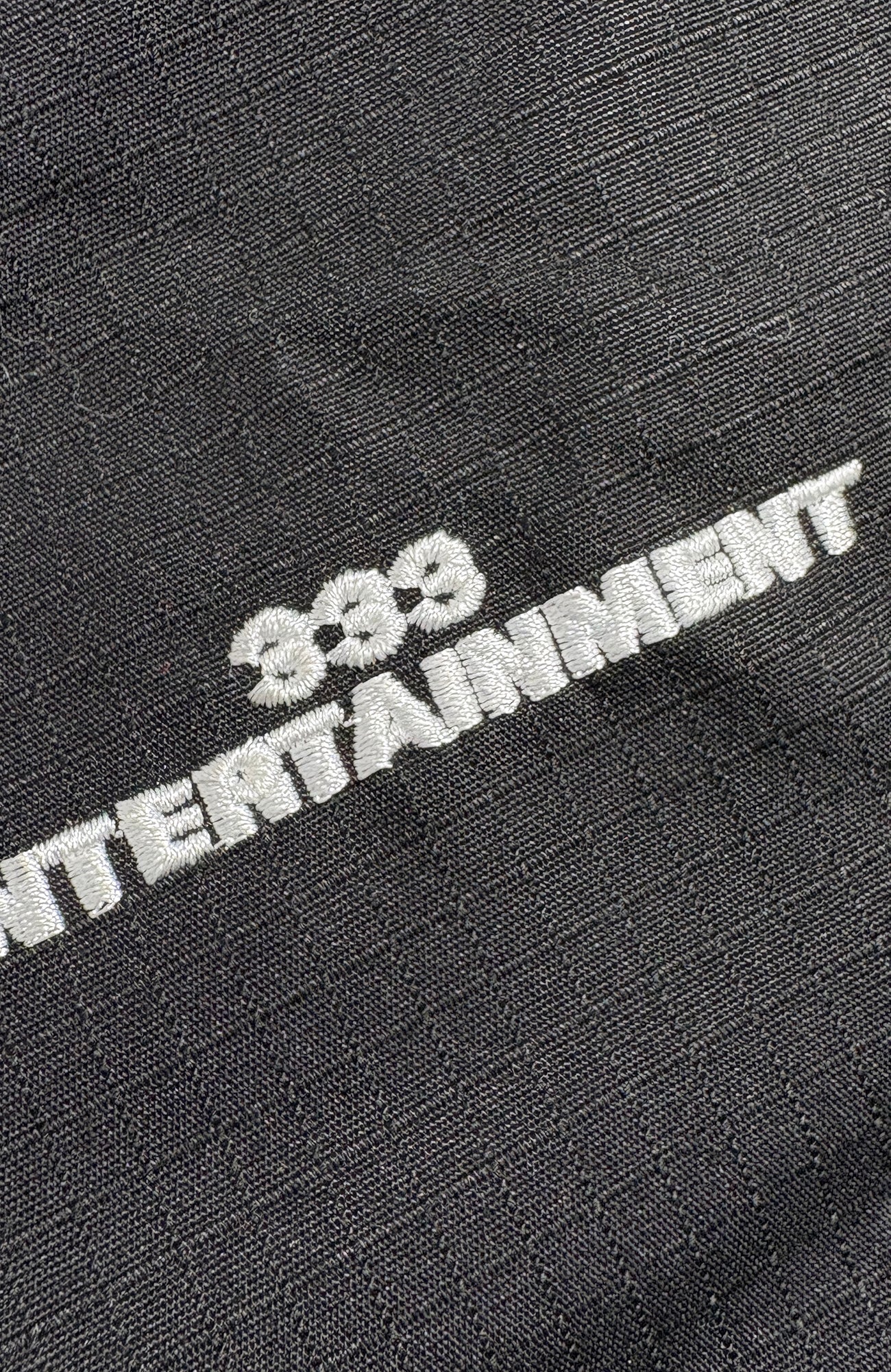 PCCVISION Essential LOGO Wrinkled Baggy Pants