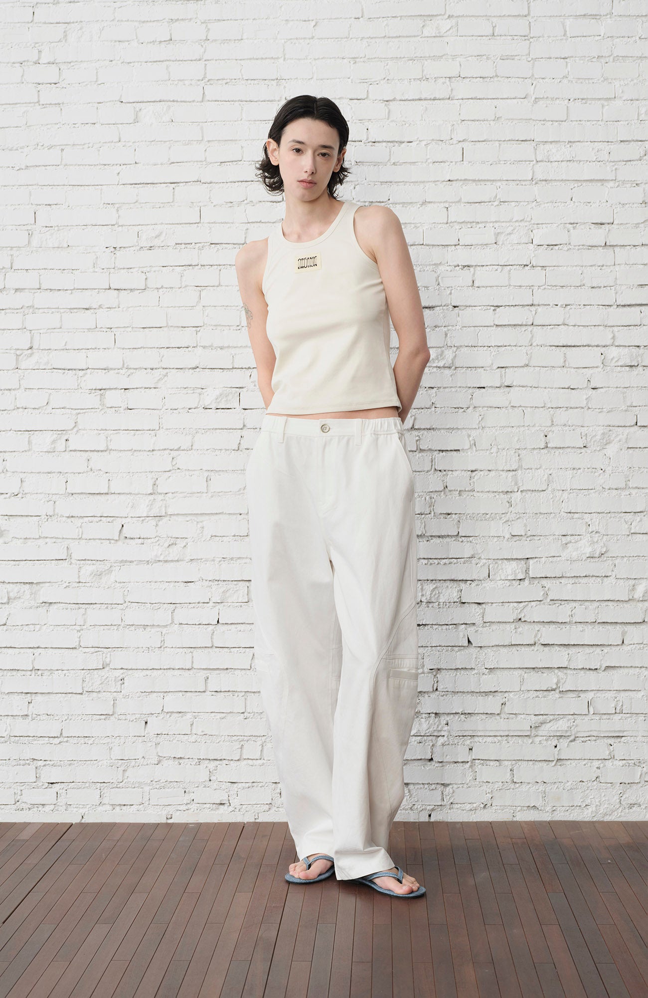 ORGANIC Curved-Seam Workwear Jeans, premium urban and streetwear designers apparel on PROJECTISR.com, ORGANIC EMOTION