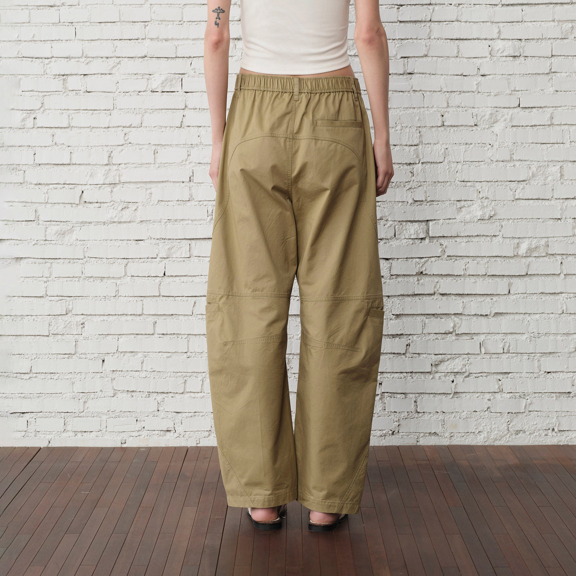 ORGANIC Curved-Seam Workwear Jeans, premium urban and streetwear designers apparel on PROJECTISR.com, ORGANIC EMOTION