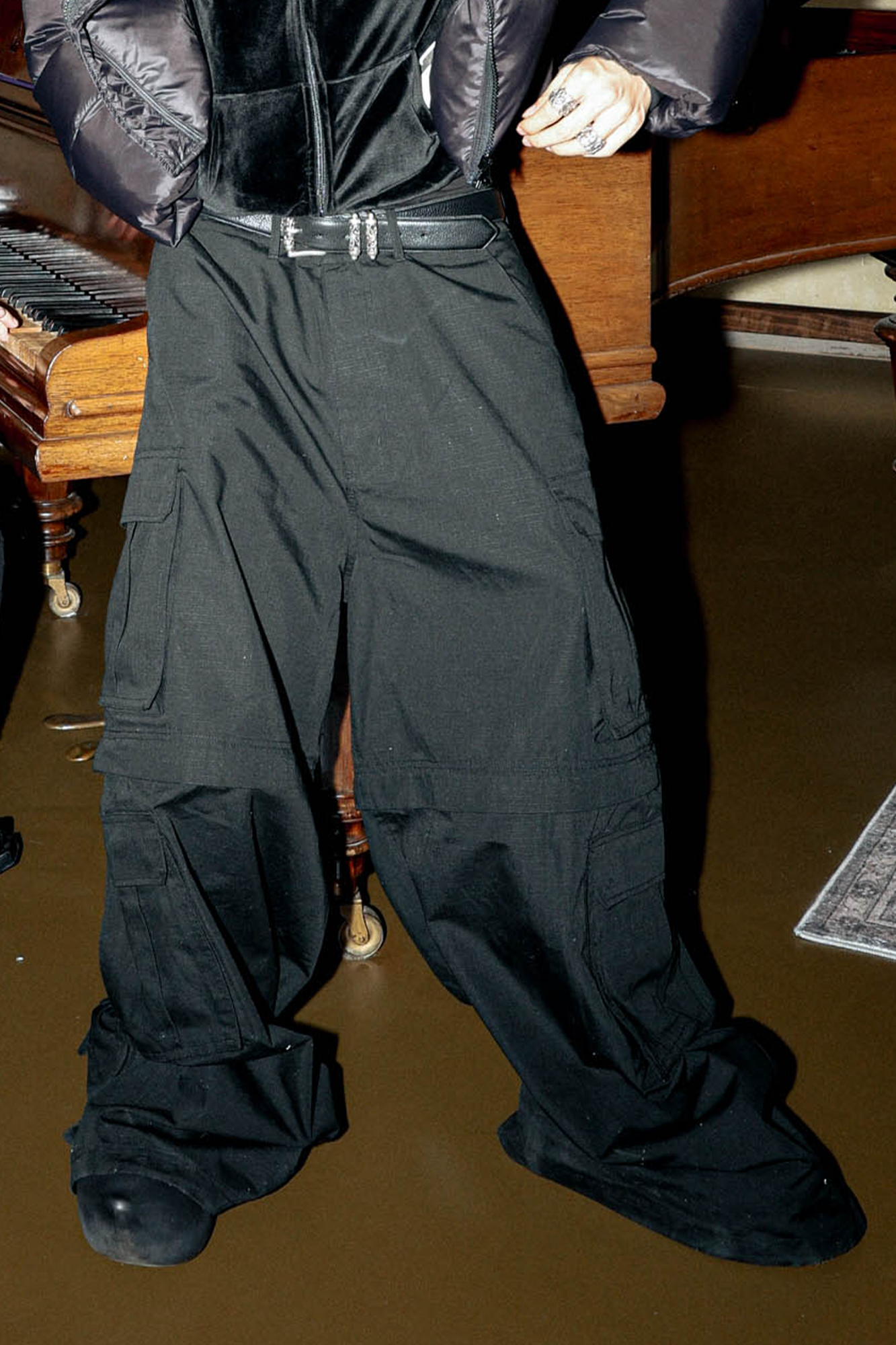 PCCVISION x GMK Multi-Pocket Baggy Cargo Pants