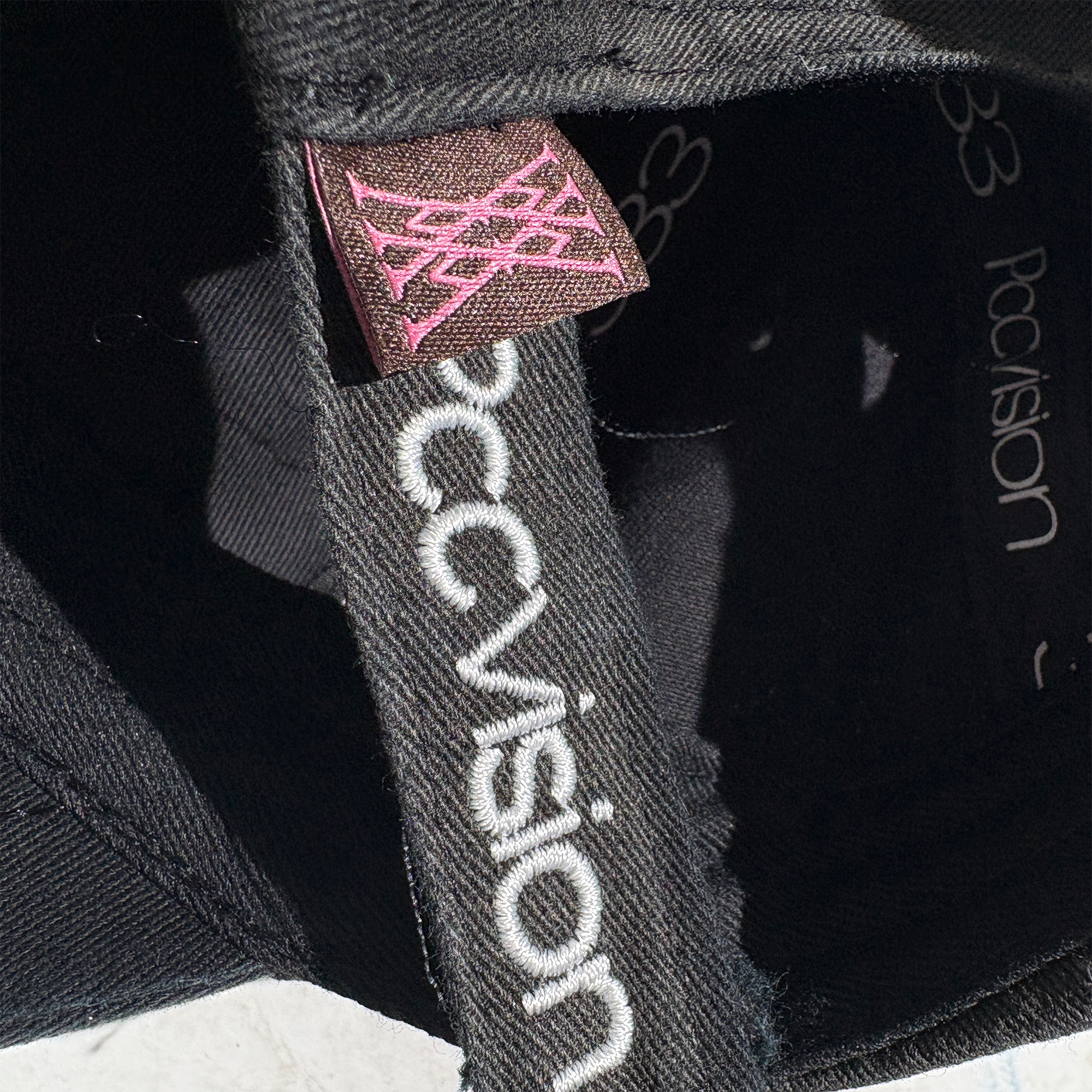 PCCVISION Washed Distressed Embroidered Cap