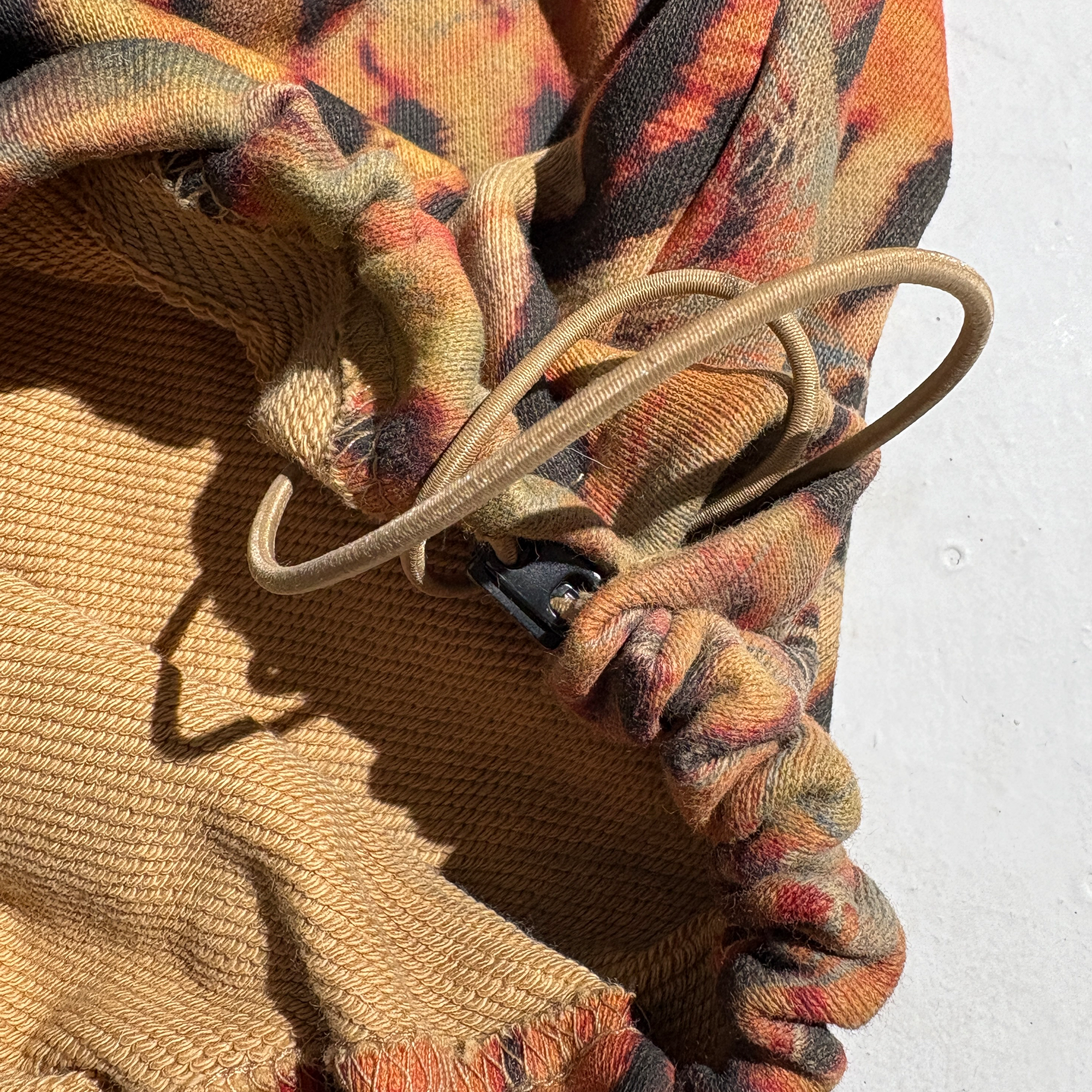 PCCVISION Full-Print Washed Drawstring Sweatpants