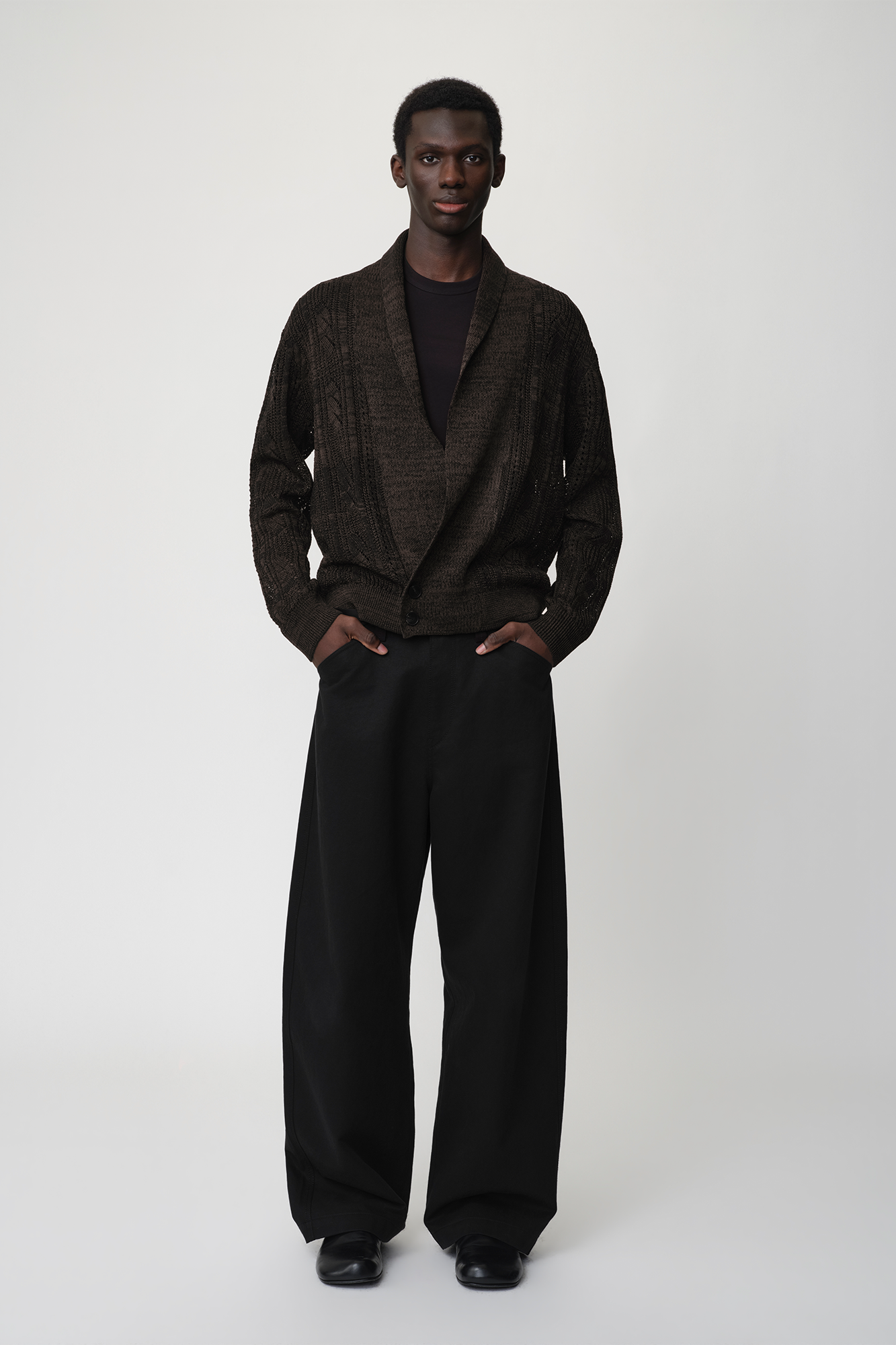 OPICLOTH Adjustable Buckle Straight-Leg Trousers, premium urban and streetwear designers apparel on PROJECTISR.com, OPICLOTH