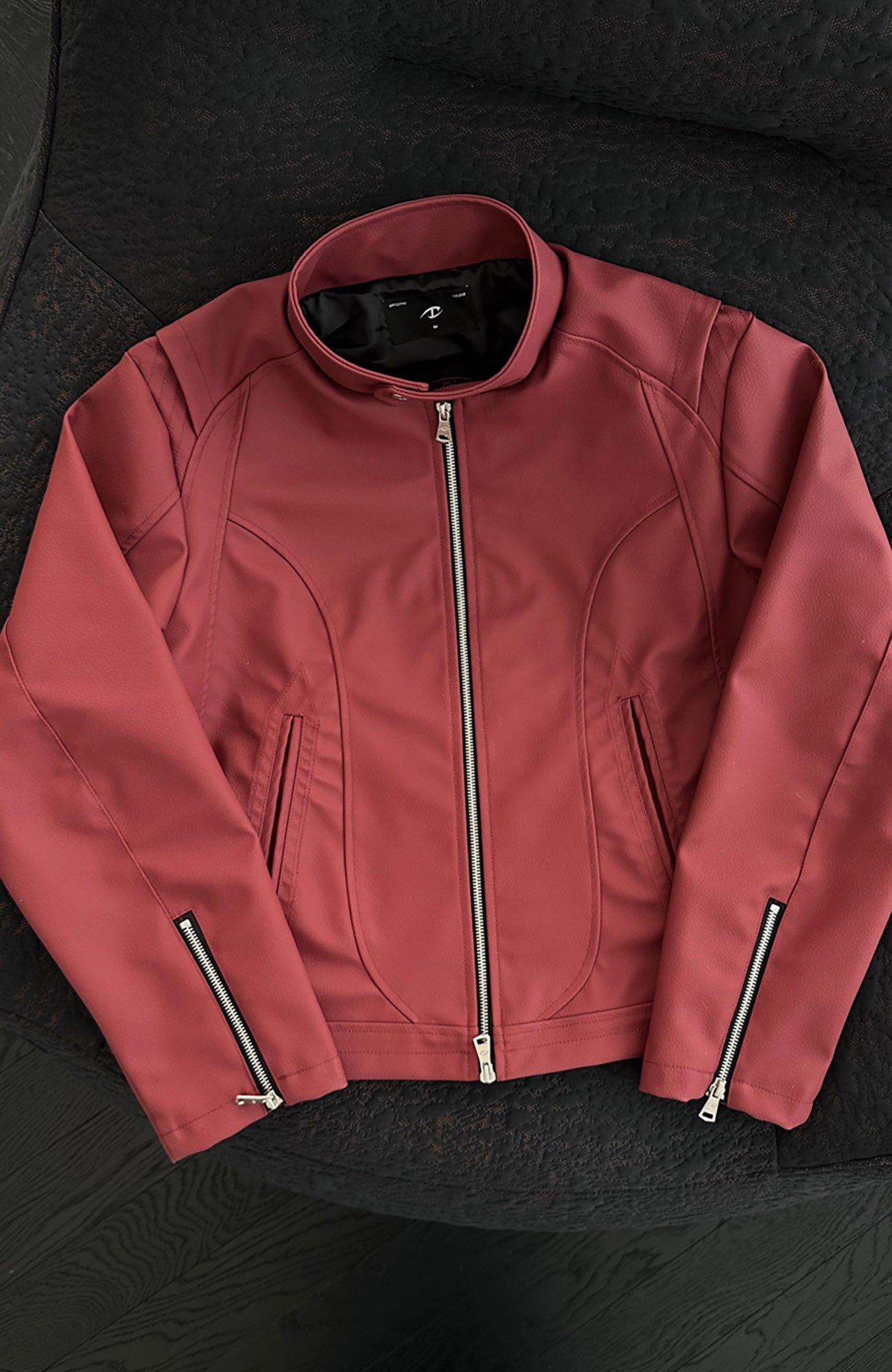 CATSSTAC Harrington PU Jacket, premium urban and streetwear designers apparel on PROJECTISR.com, CATSSTAC