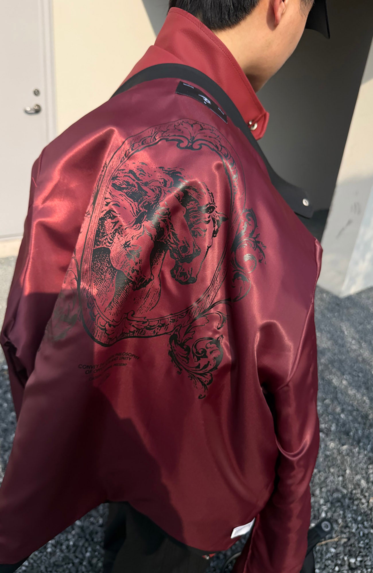 CATSSTAC Harrington PU Jacket, premium urban and streetwear designers apparel on PROJECTISR.com, CATSSTAC