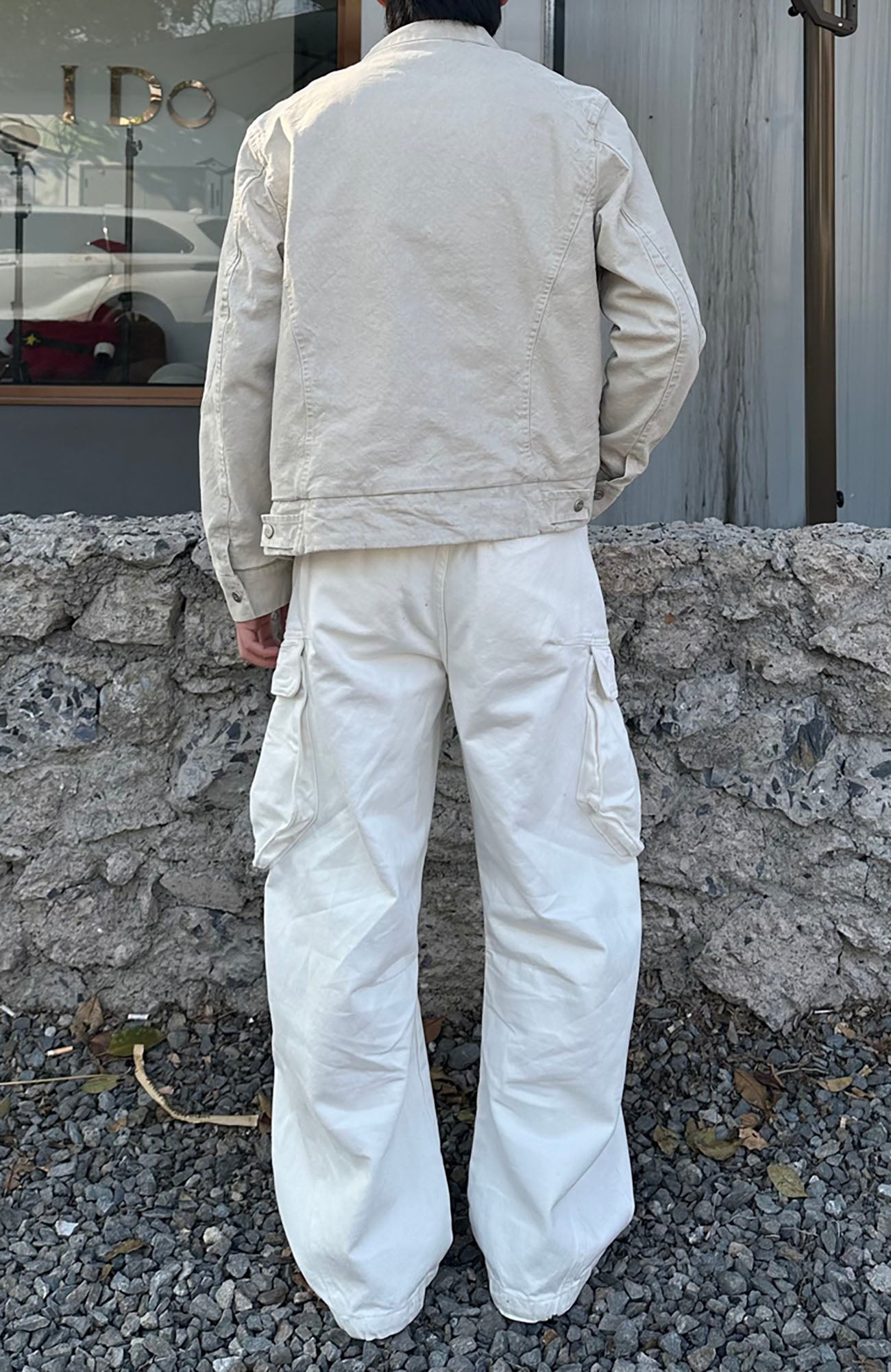 CATSSTAC Utility Raw Denim Cargo Pants, premium urban and streetwear designers apparel on PROJECTISR.com, CATSSTAC
