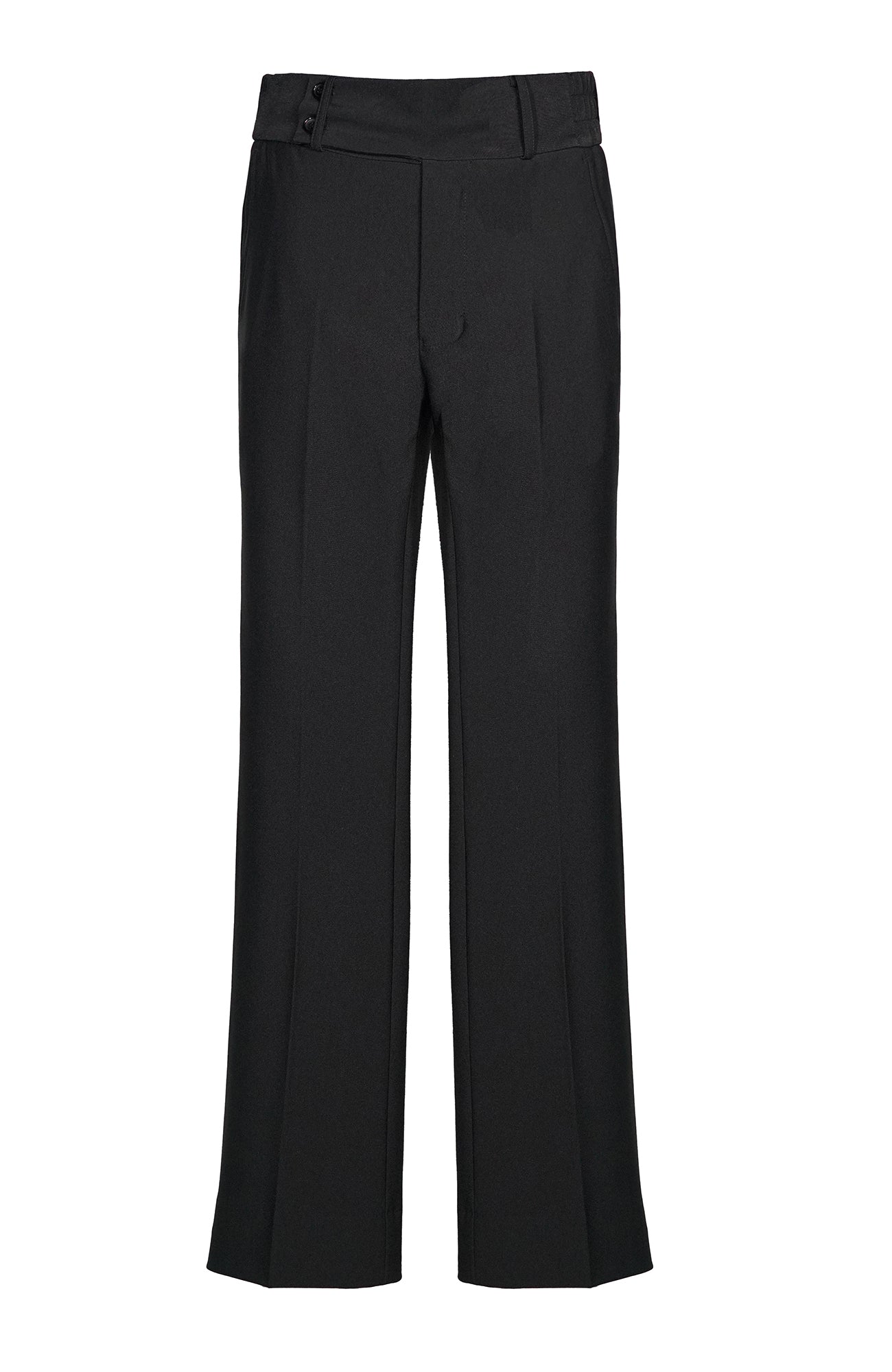 SHANG JIE Slim Flared Suit Pants