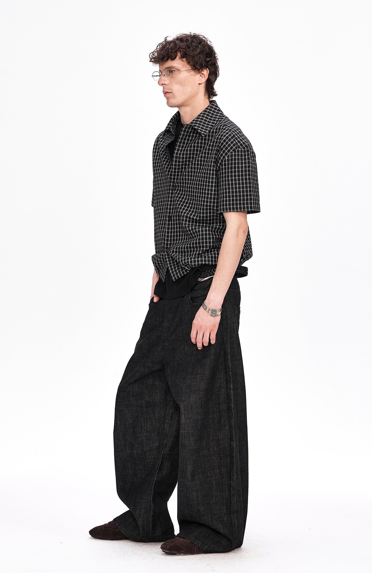 LABELROOM Slub Raw Indigo Jeans, premium urban and streetwear designers apparel on PROJECTISR.com, LABELROOM