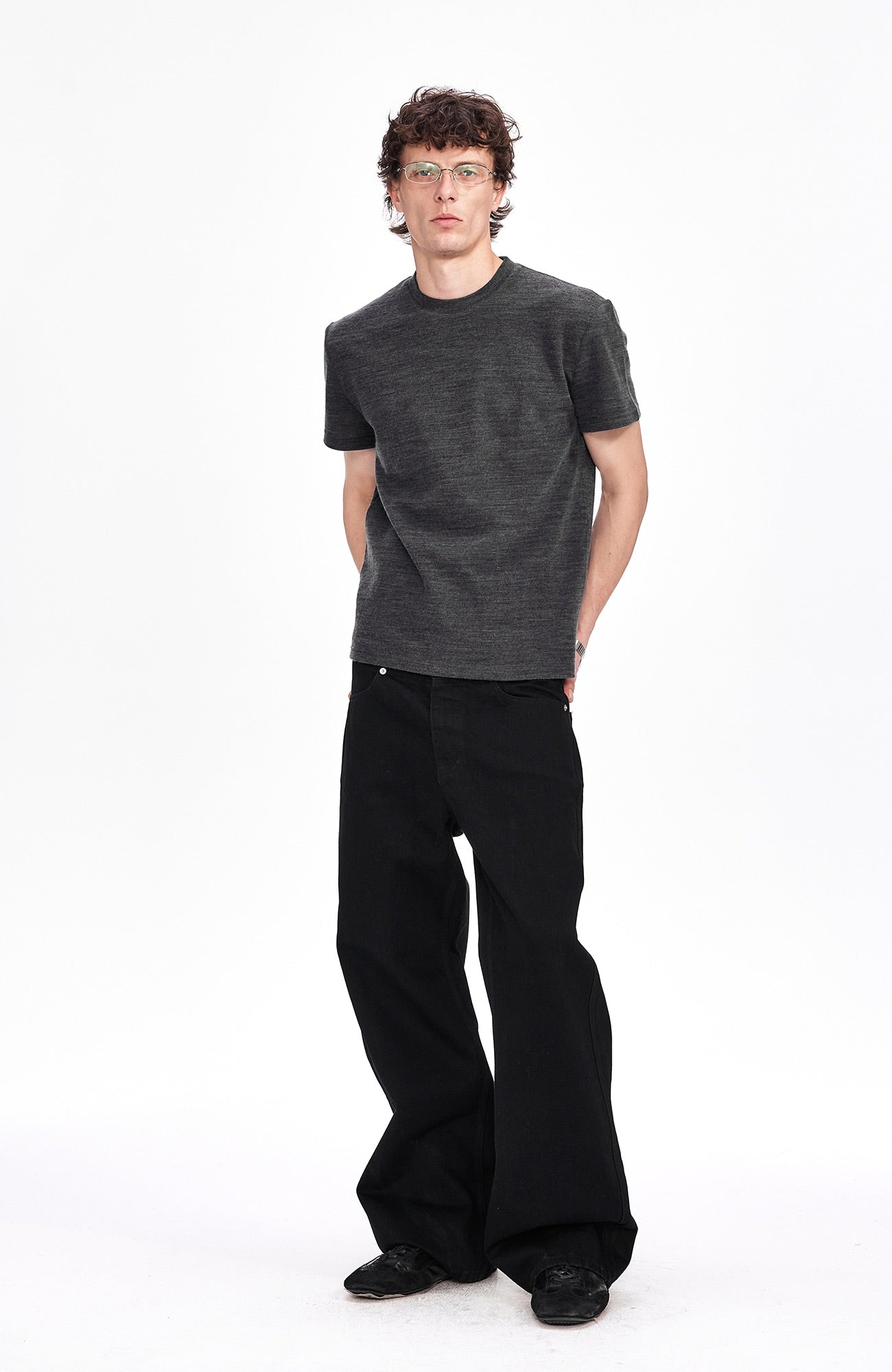 LABELROOM Washed Straight-Fit Jeans, premium urban and streetwear designers apparel on PROJECTISR.com, LABELROOM