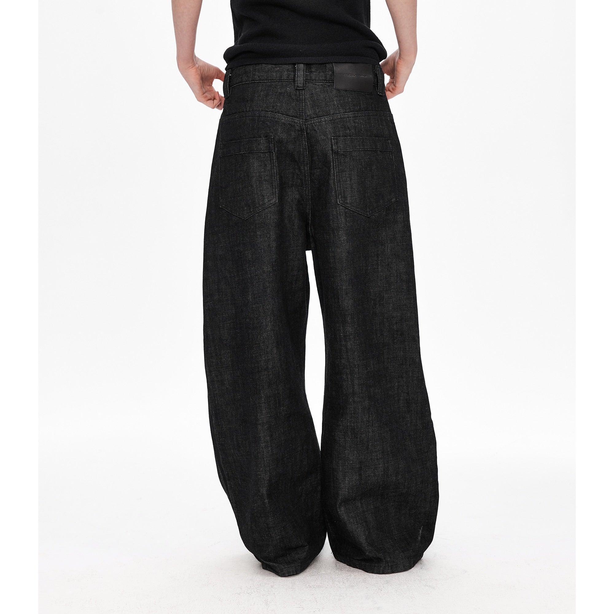 LABELROOM Slub Raw Indigo Jeans, premium urban and streetwear designers apparel on PROJECTISR.com, LABELROOM
